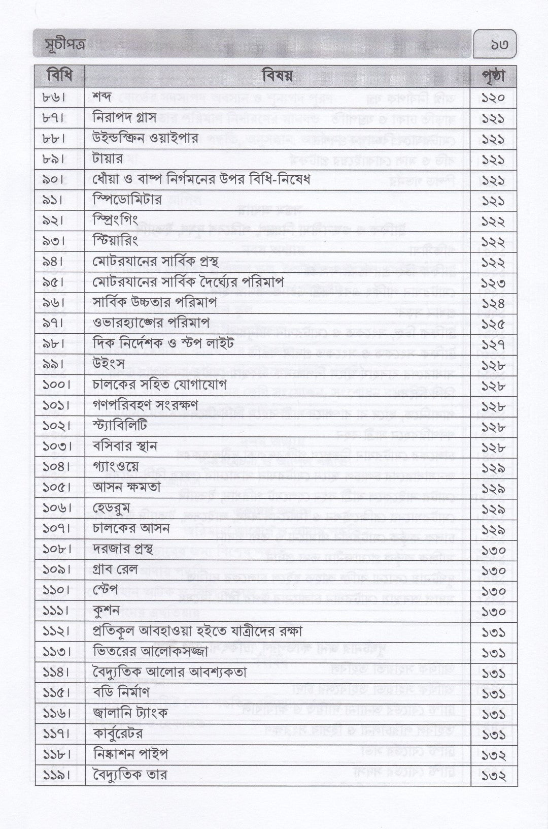 সড়ক পরিবহন আইন ও বিধি