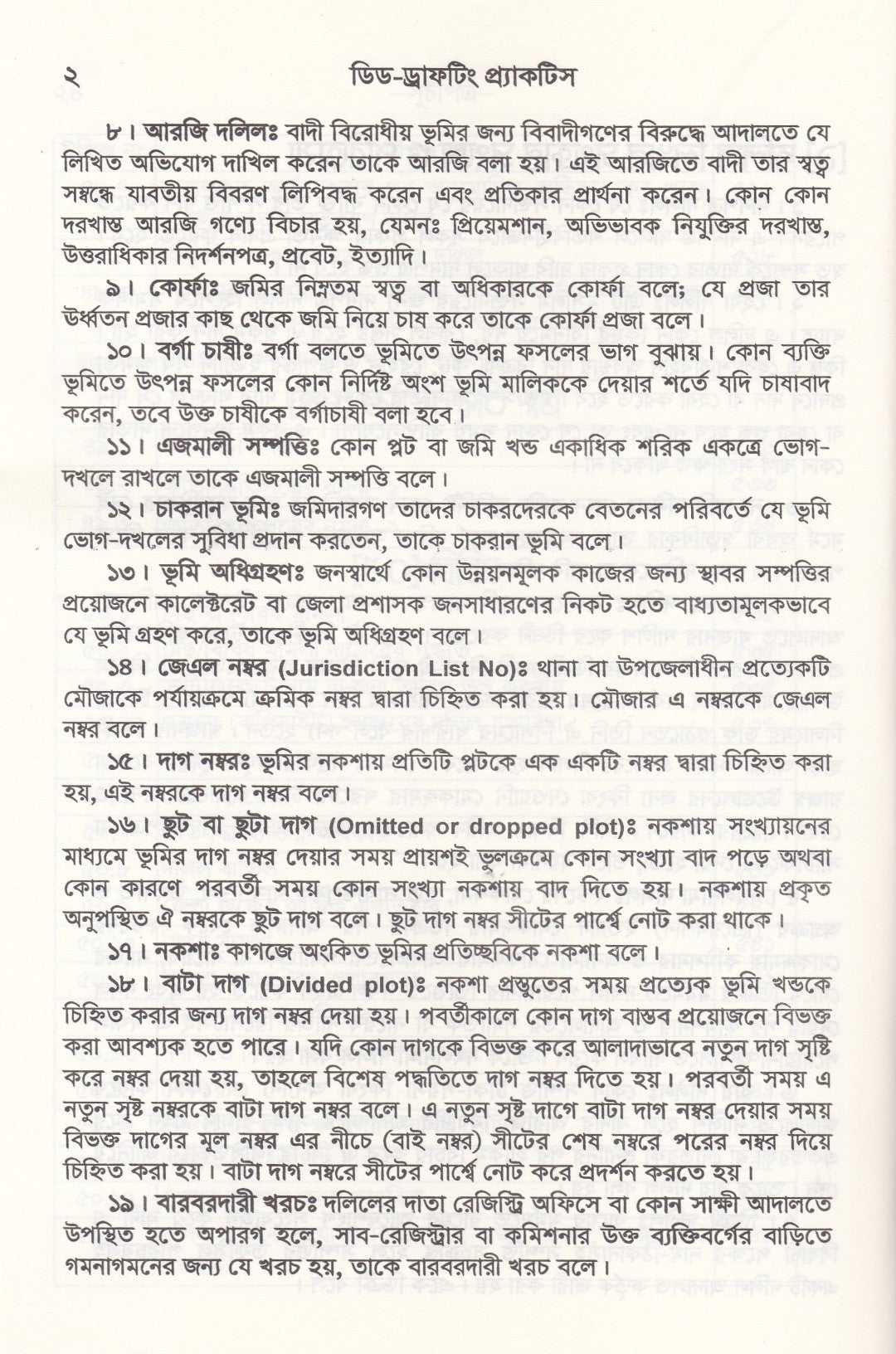 ডিড রাইটিং প্র্যাকটিস