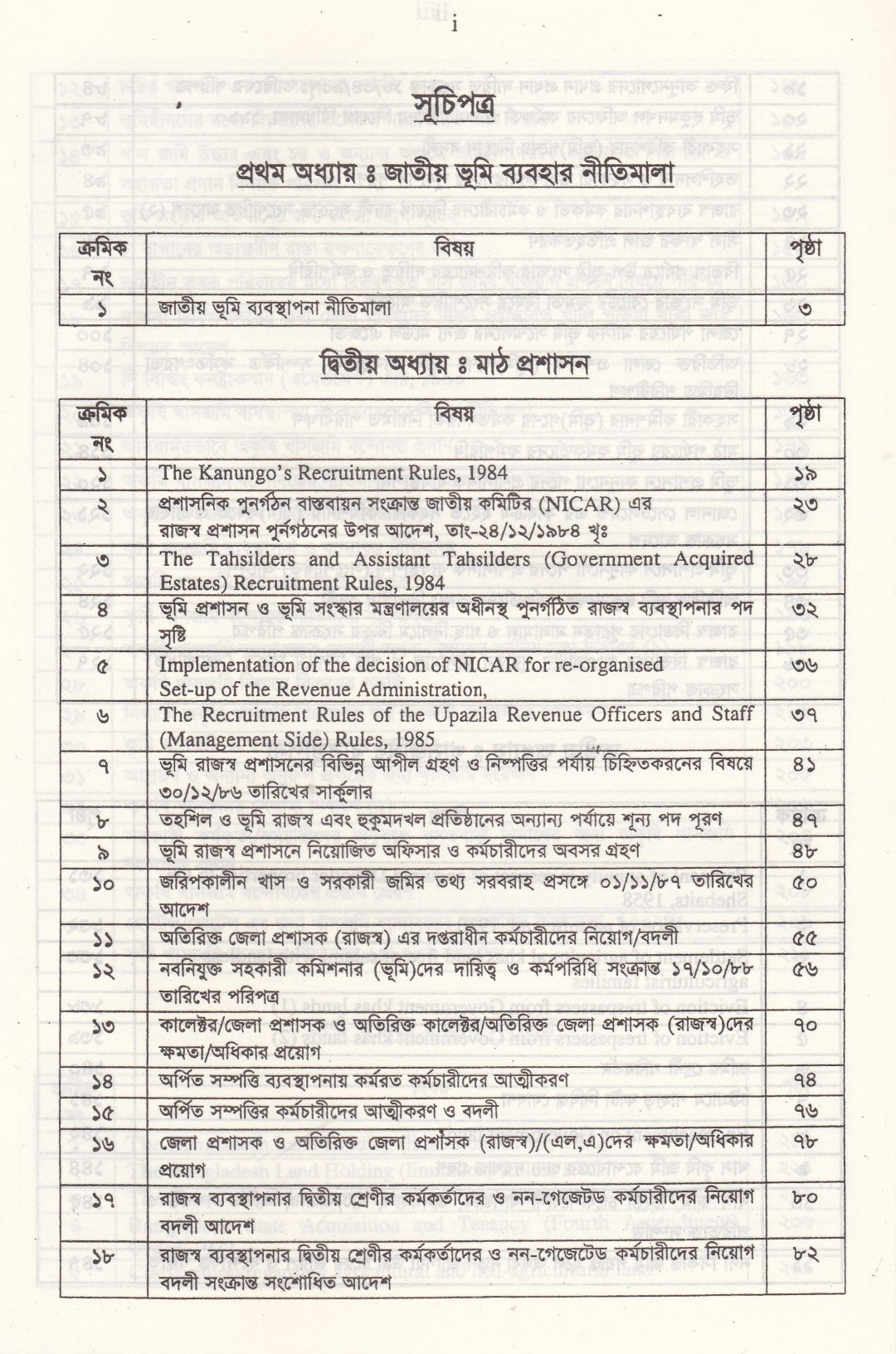 ভূমি প্রশাসন ম্যানুয়াল প্রথম-তৃতীয় খন্ড প্যাকেজ