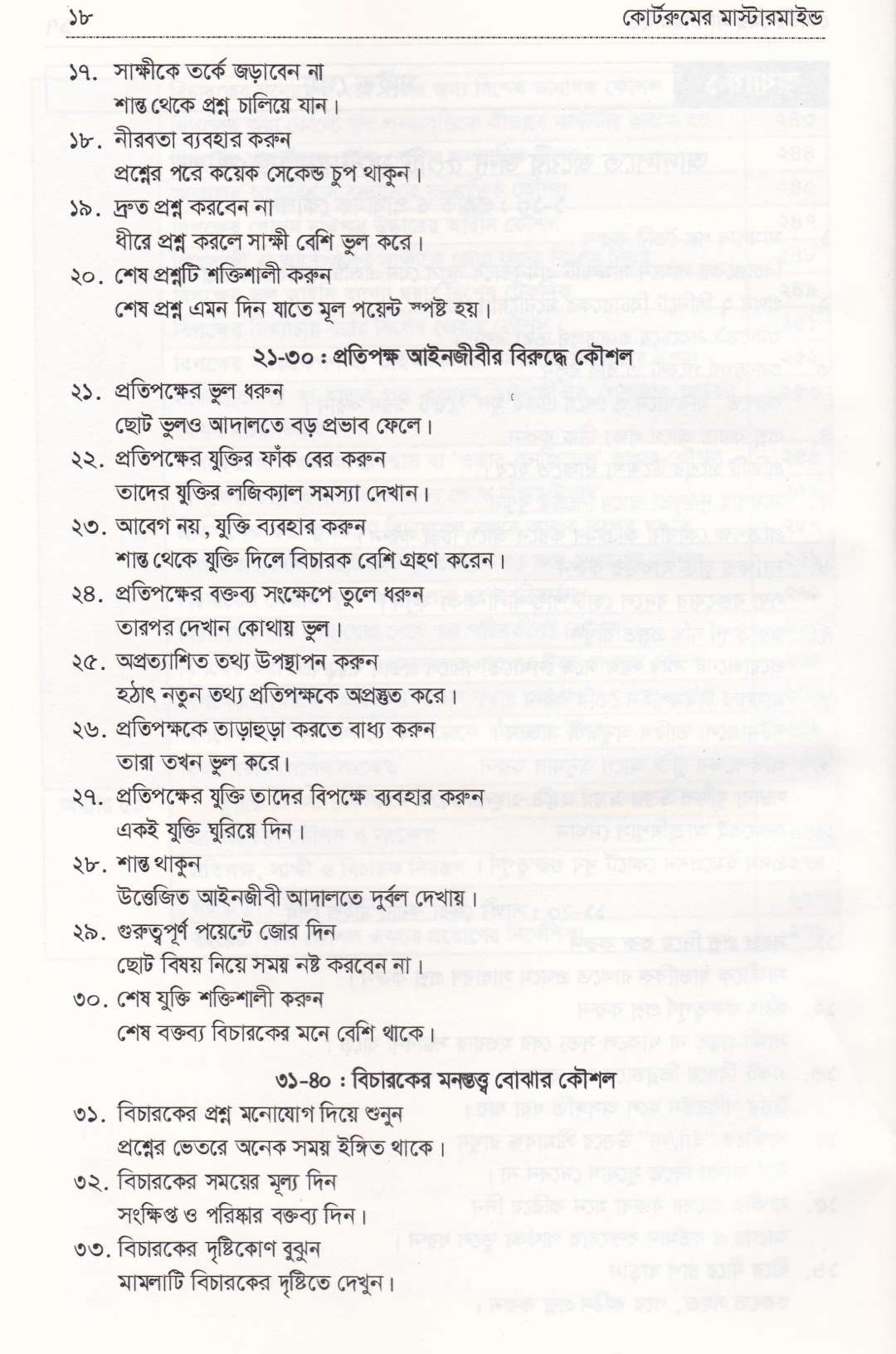 কোর্ট রুমের মাস্টারমাইন্ড