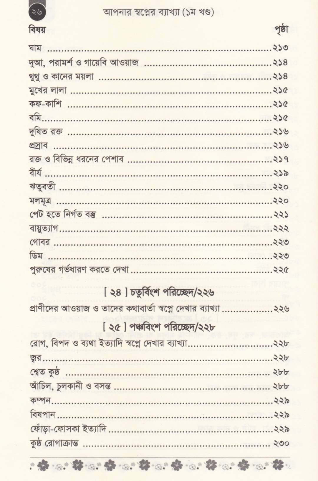 আপনার স্বপ্নের ব্যাখ্যা (১ম ও ২য় খণ্ড)