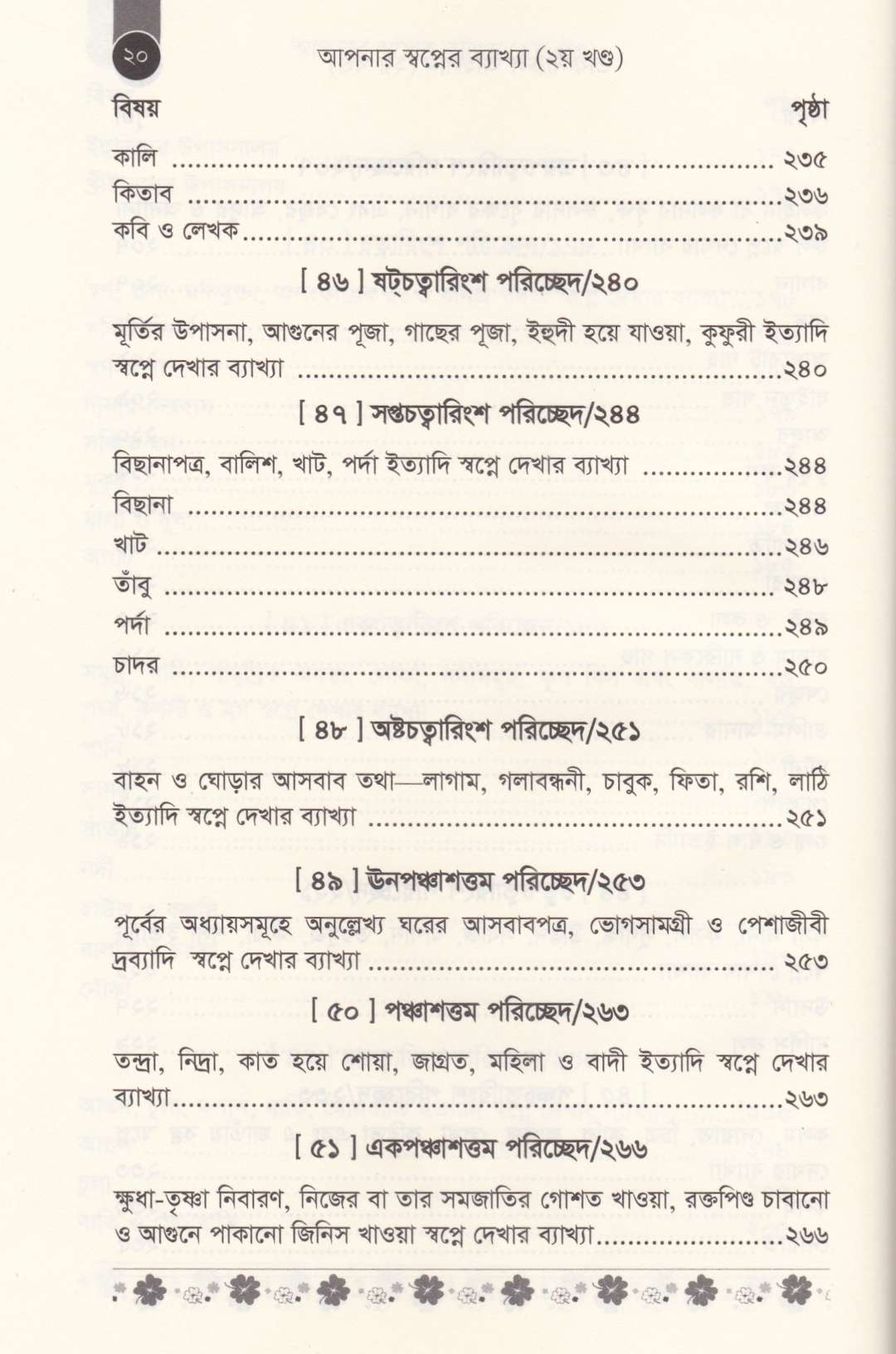 আপনার স্বপ্নের ব্যাখ্যা (১ম ও ২য় খণ্ড)