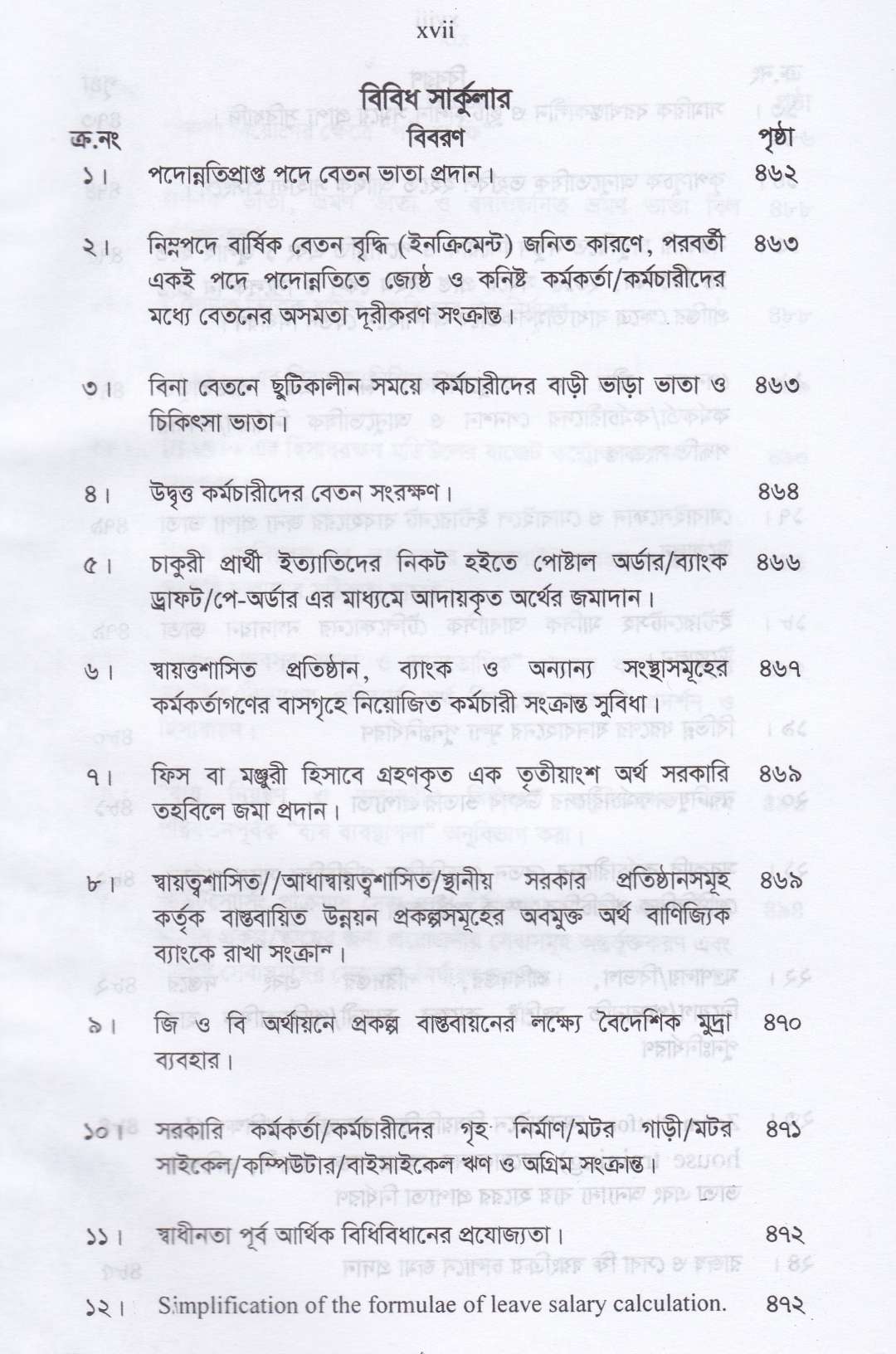 বেতন নির্ধারন ও আর্থিক বিধিবিধান
