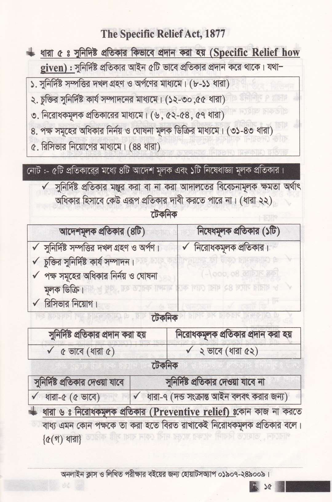 ফাইনাল সাজেশন-(২০২৬ সালের বার কাউন্সিল MCQ পরীক্ষার শেষ মুহূর্তের চূড়ান্ত প্রস্তুতির জন্য)