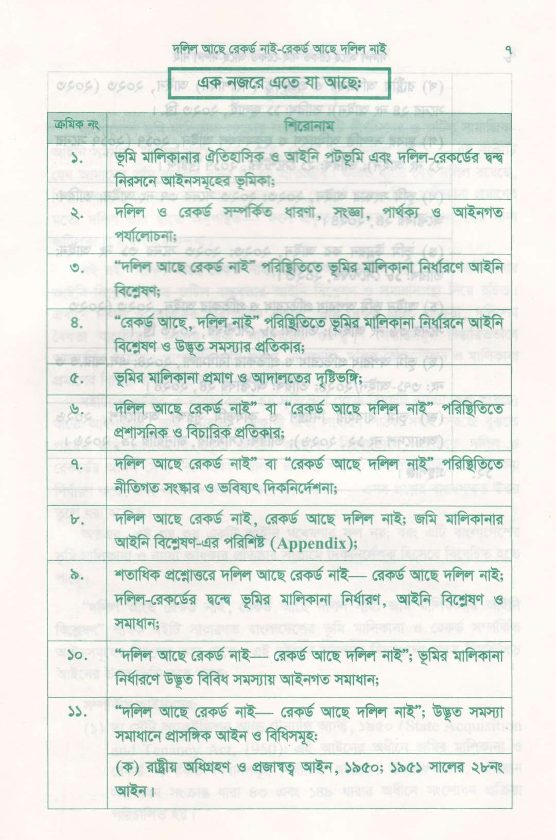 দলিল আছে রেকর্ড নাই রেকর্ড আছে দলিল নাই
