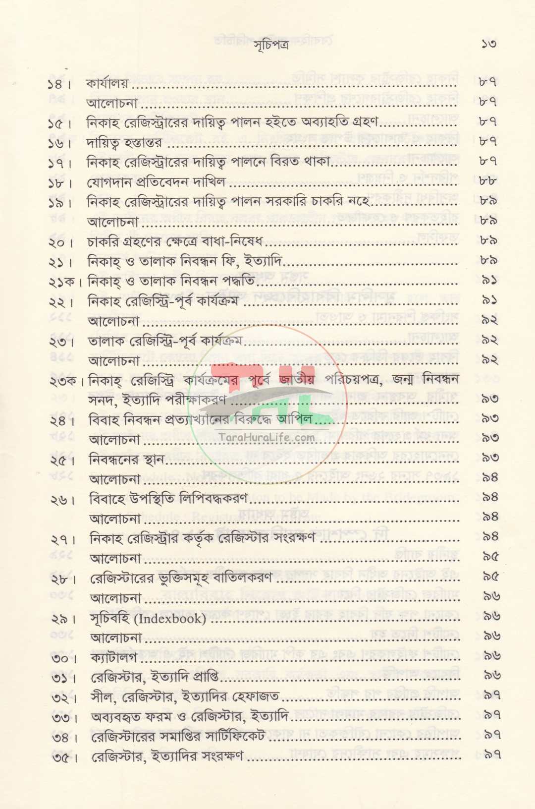 পারিবারিক বিষয়াদির আইন প্রসঙ্গ ও বৈবাহিক আইন পরিচিতি প্যাকেজ