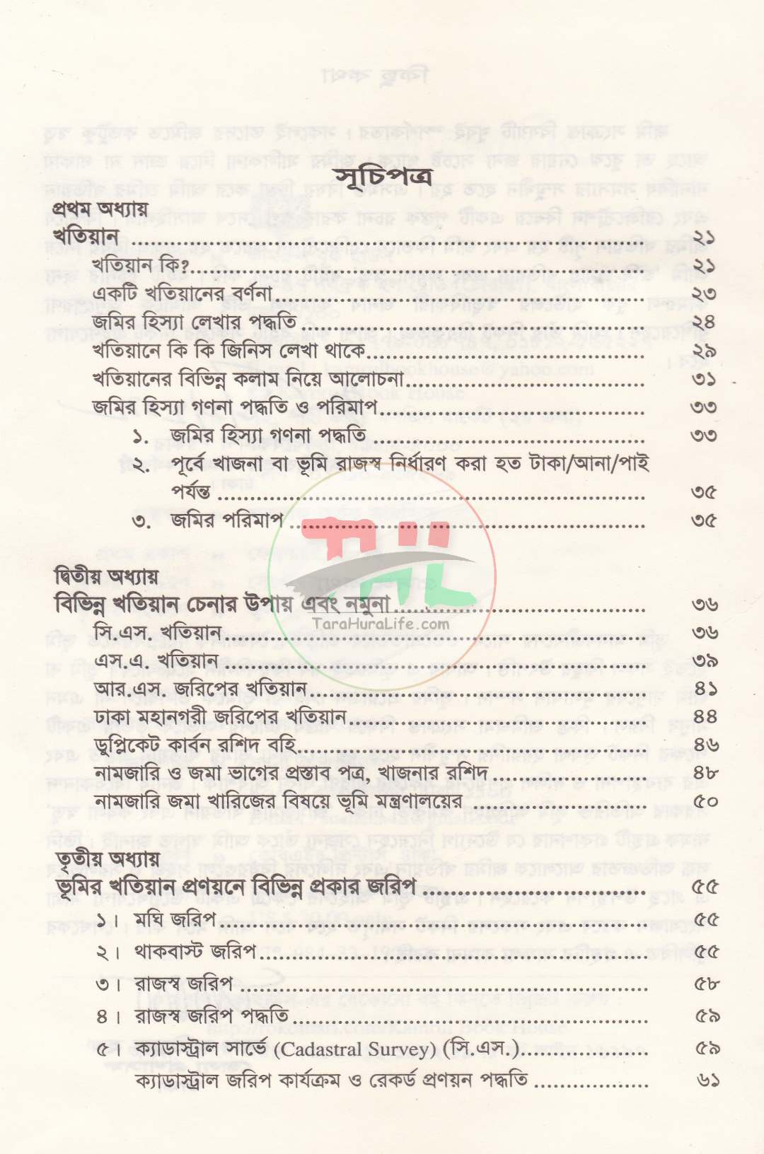 জমিজমার খতিয়ান এবং কবলা স্বত্ত্ব