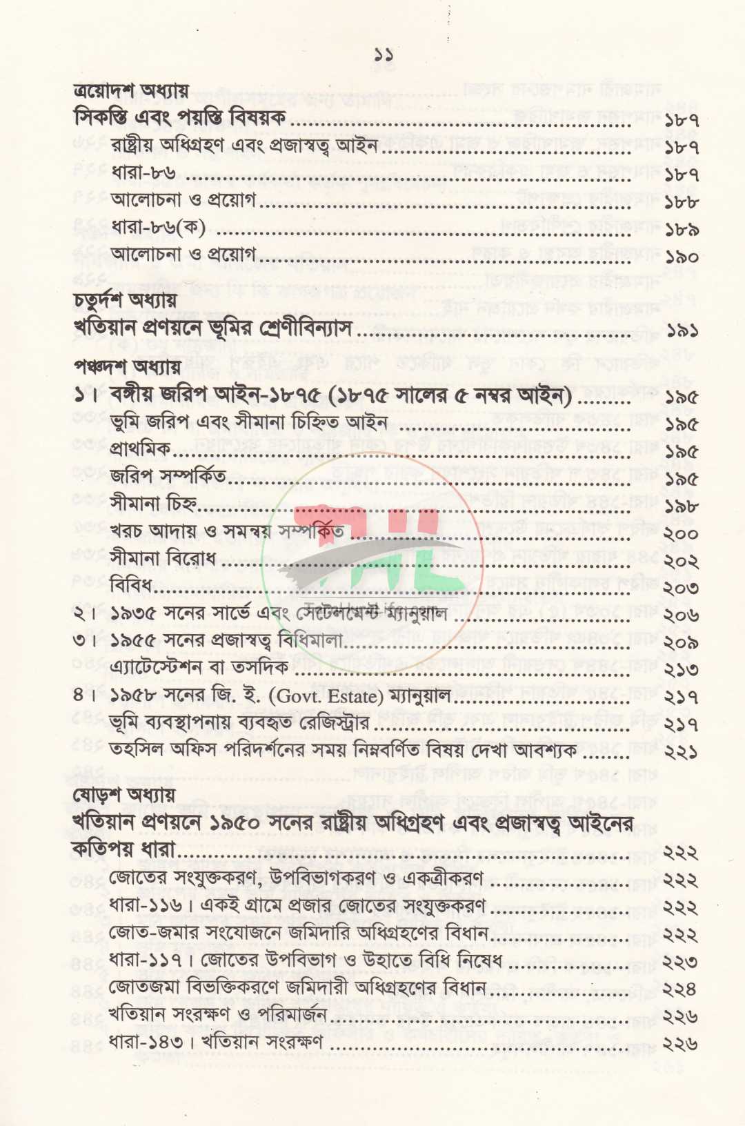 জমিজমার খতিয়ান এবং কবলা স্বত্ত্ব