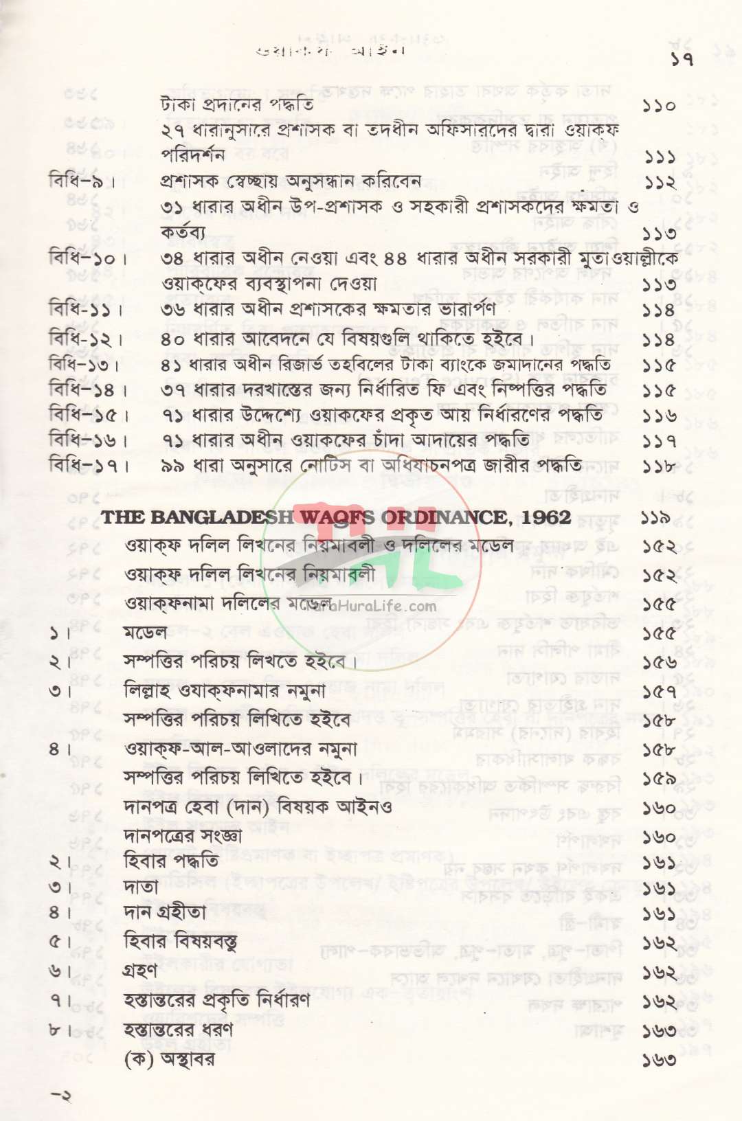 সর্বশেষ রুলিং সহ ওয়াক্ফ বিষয়ক আইন