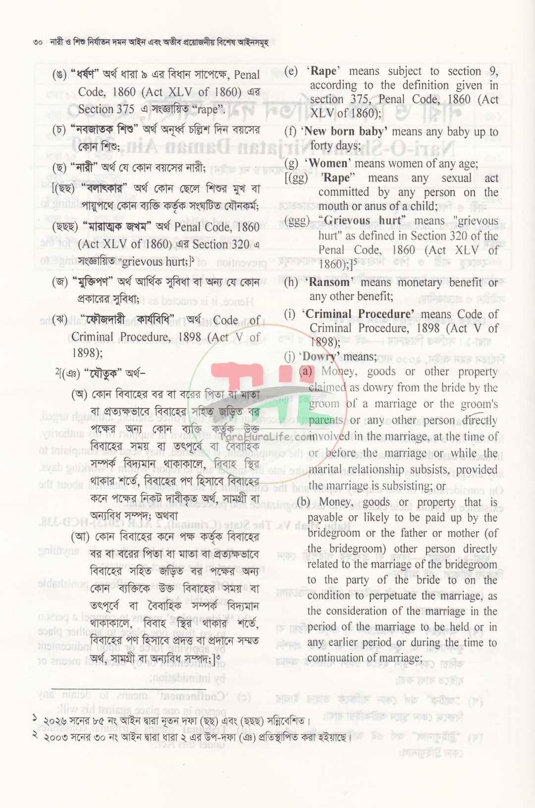 নারী ও শিশু নির্যাতন দমন আইন