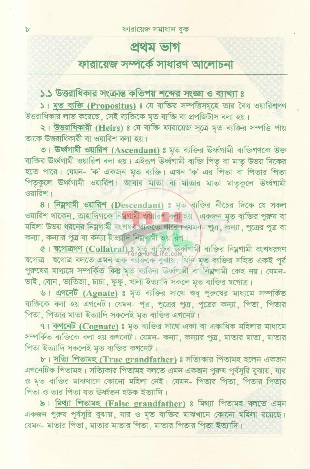 ফারায়েজ সমাধান বুক