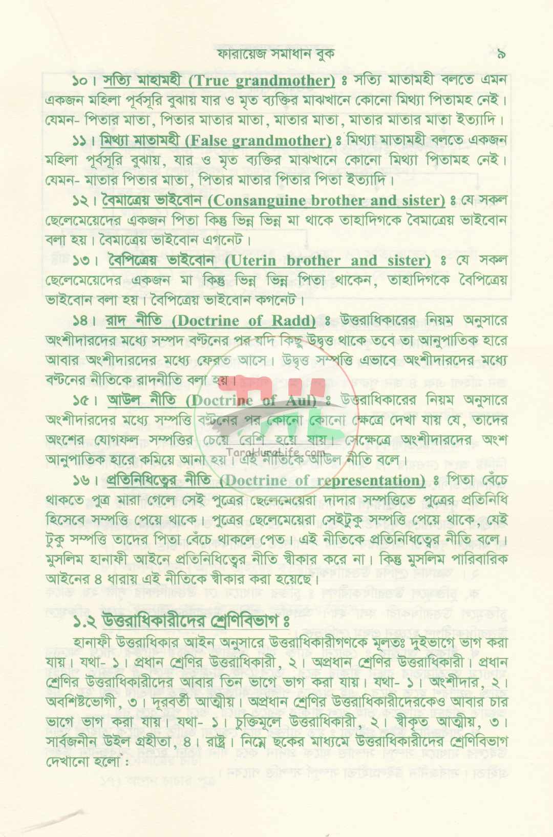 ফারায়েজ সমাধান বুক