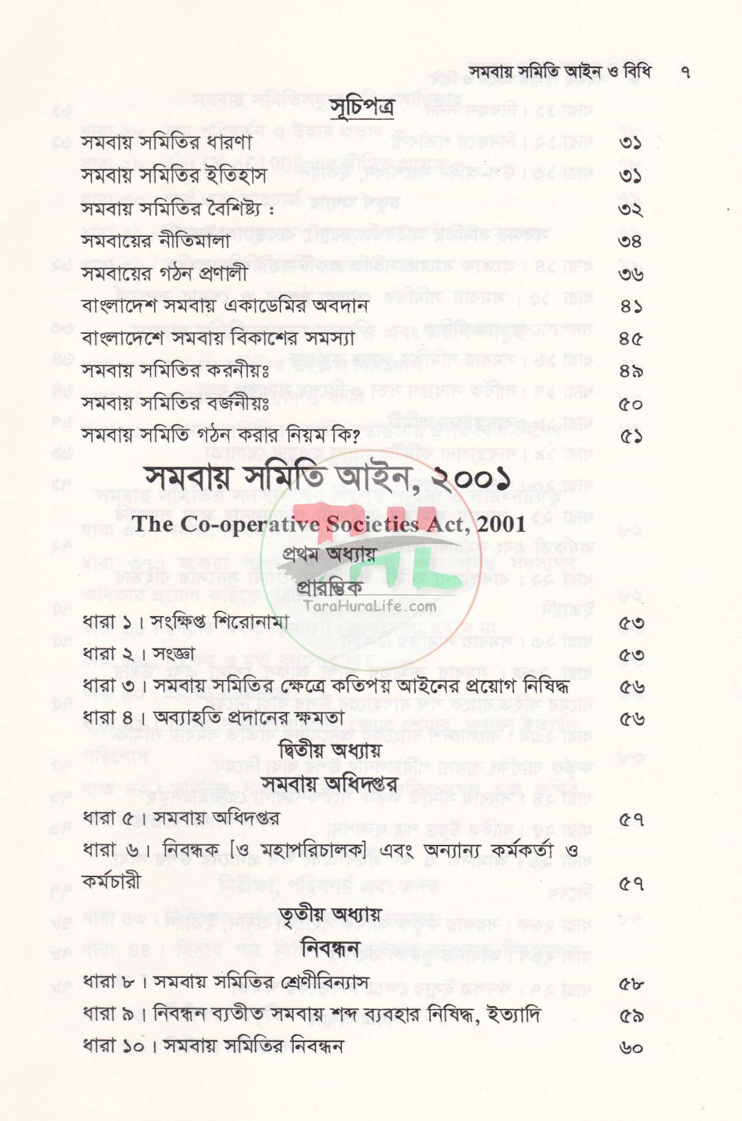 সমবায় সীমিত আইন ও বিধিমালা