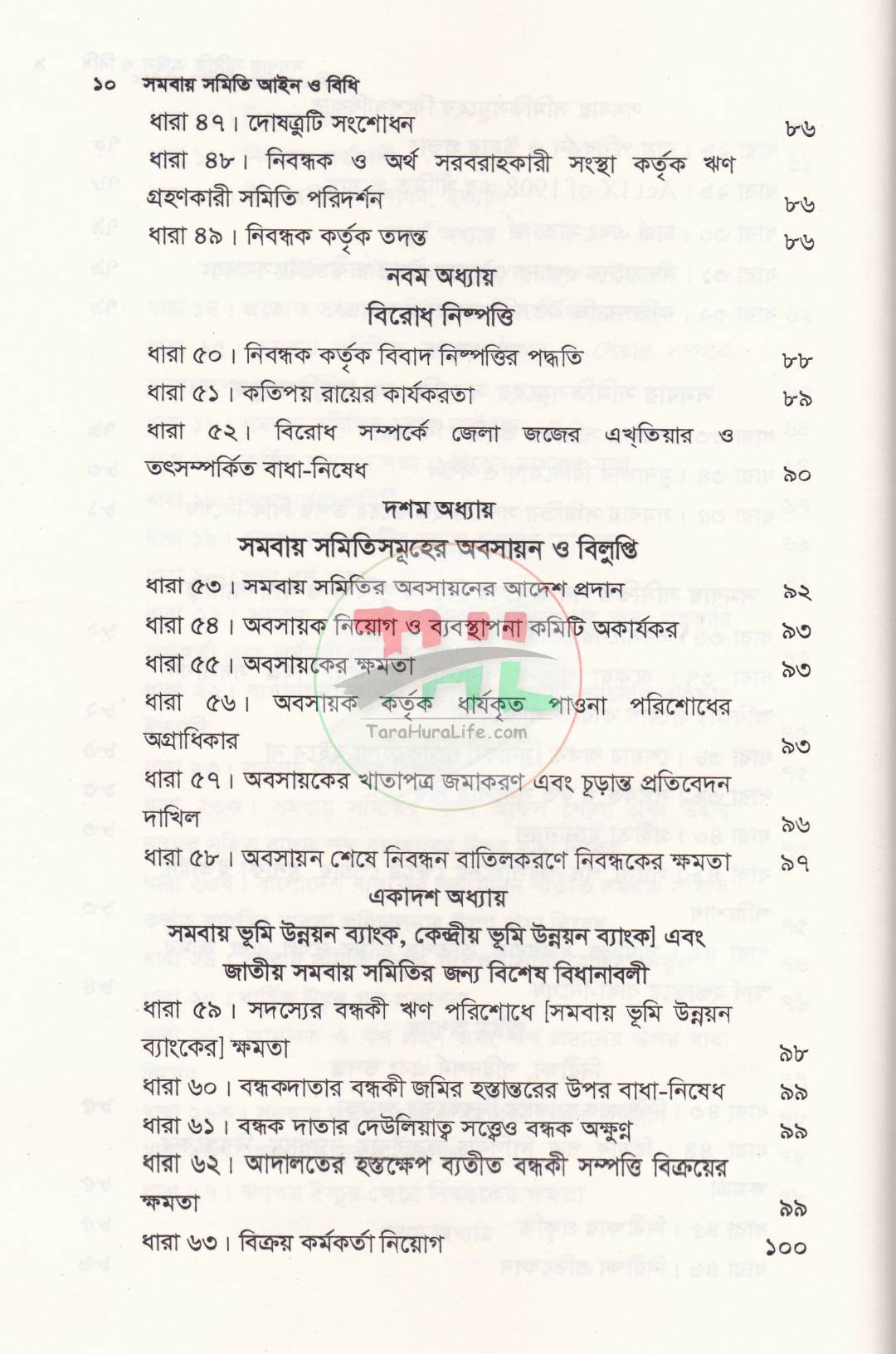 সমবায় সীমিত আইন ও বিধিমালা