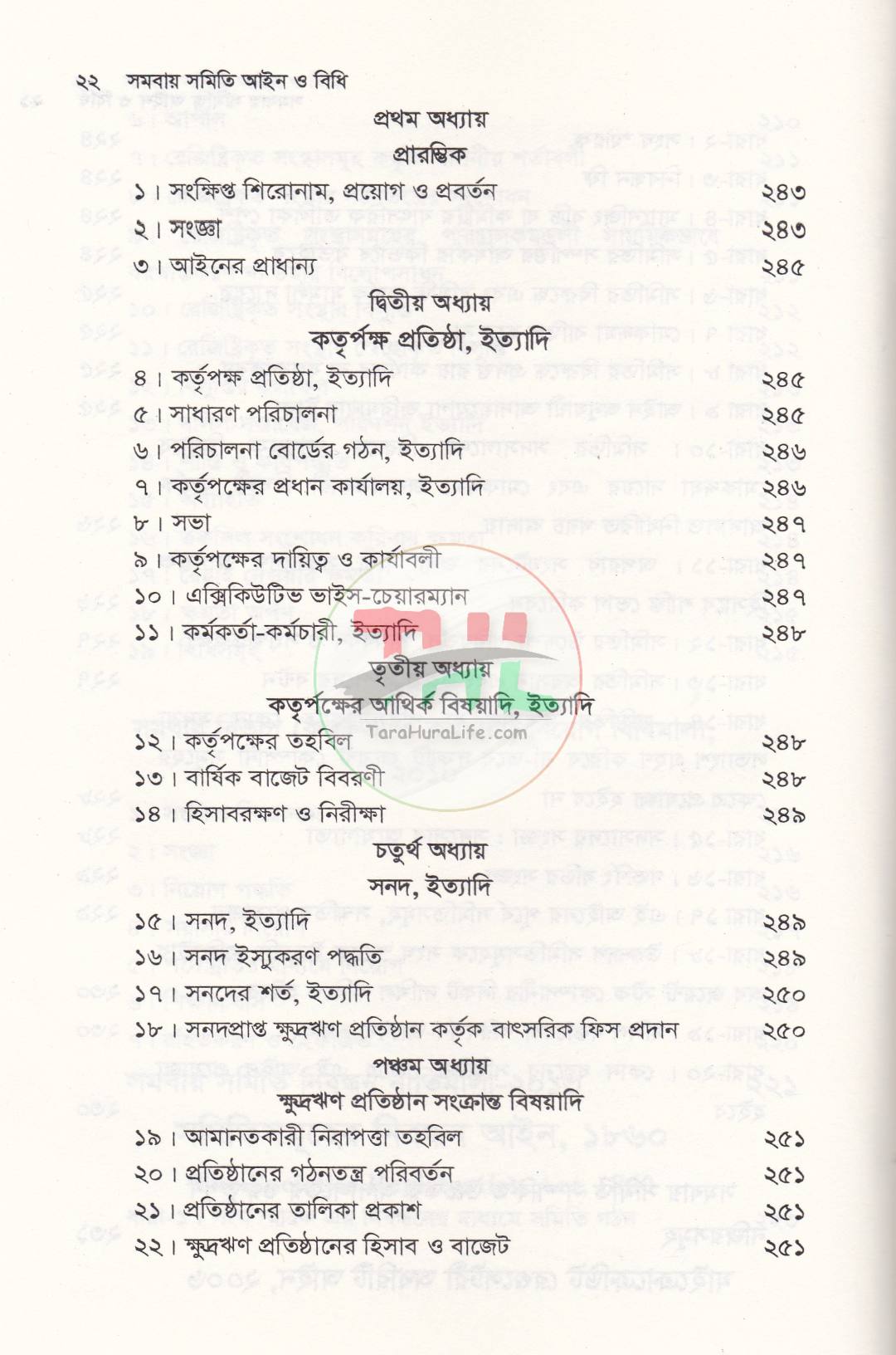 সমবায় সীমিত আইন ও বিধিমালা