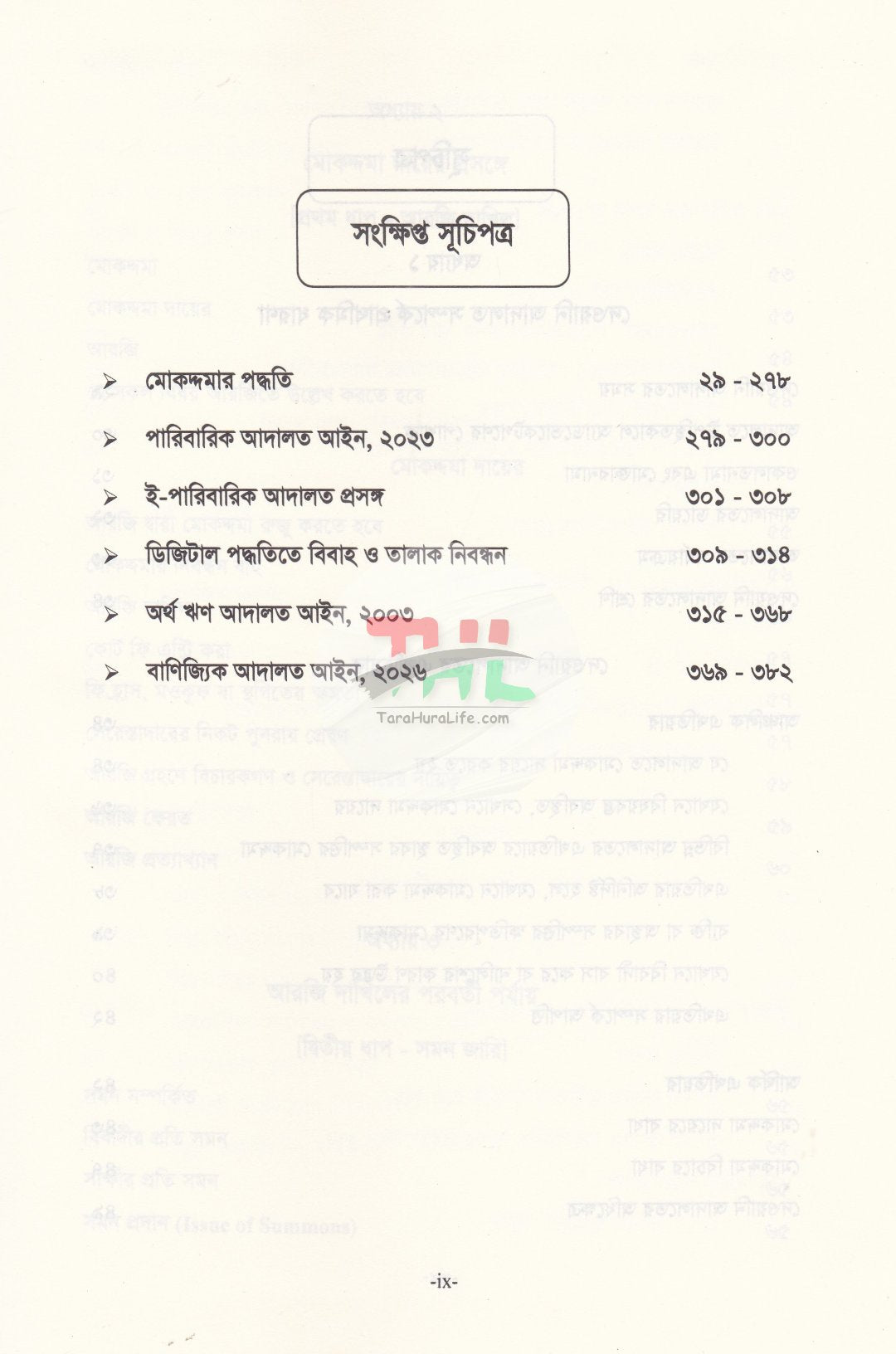 সিভিল ট্রায়াল দেওয়ানি মোকদ্দমার পদ্ধতি