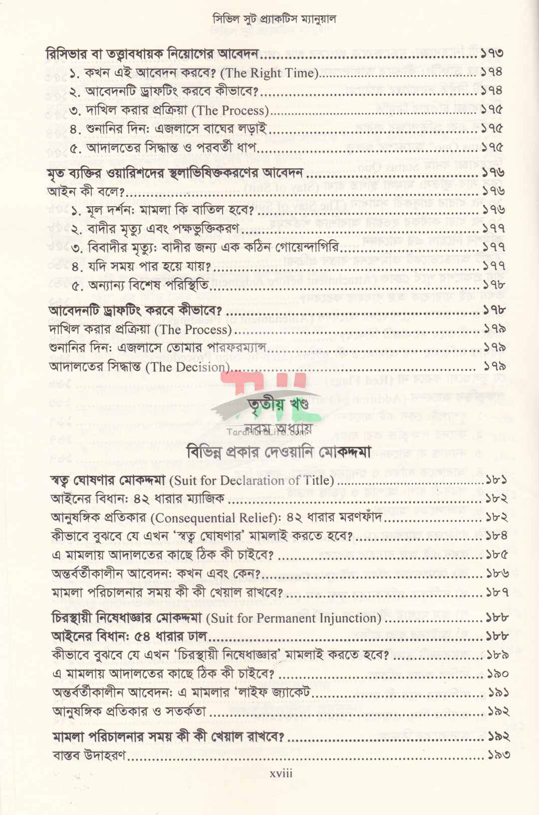সিভিল সুট প্র্যাকটিস ম্যানুয়াল
