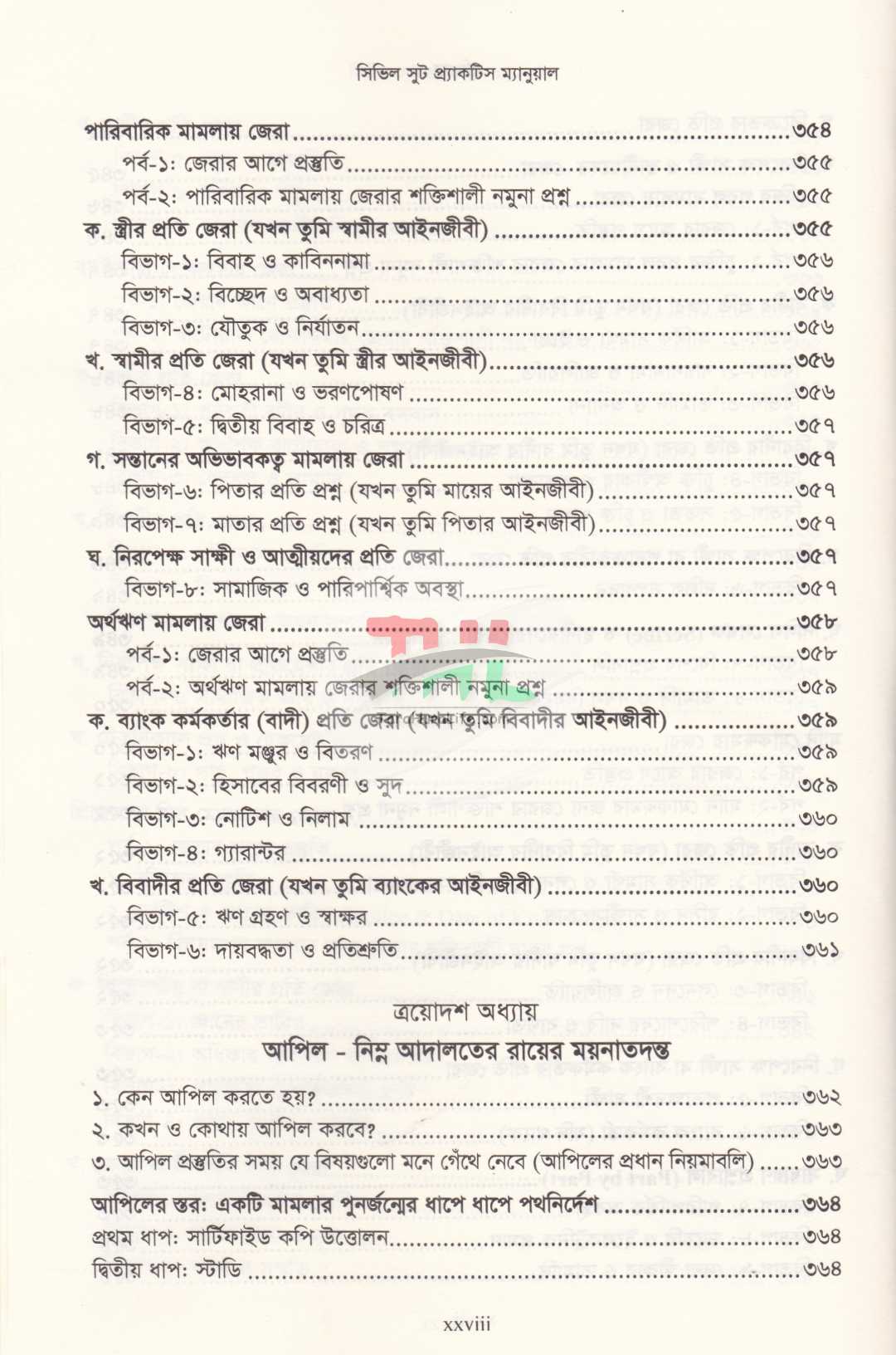 সিভিল সুট প্র্যাকটিস ম্যানুয়াল
