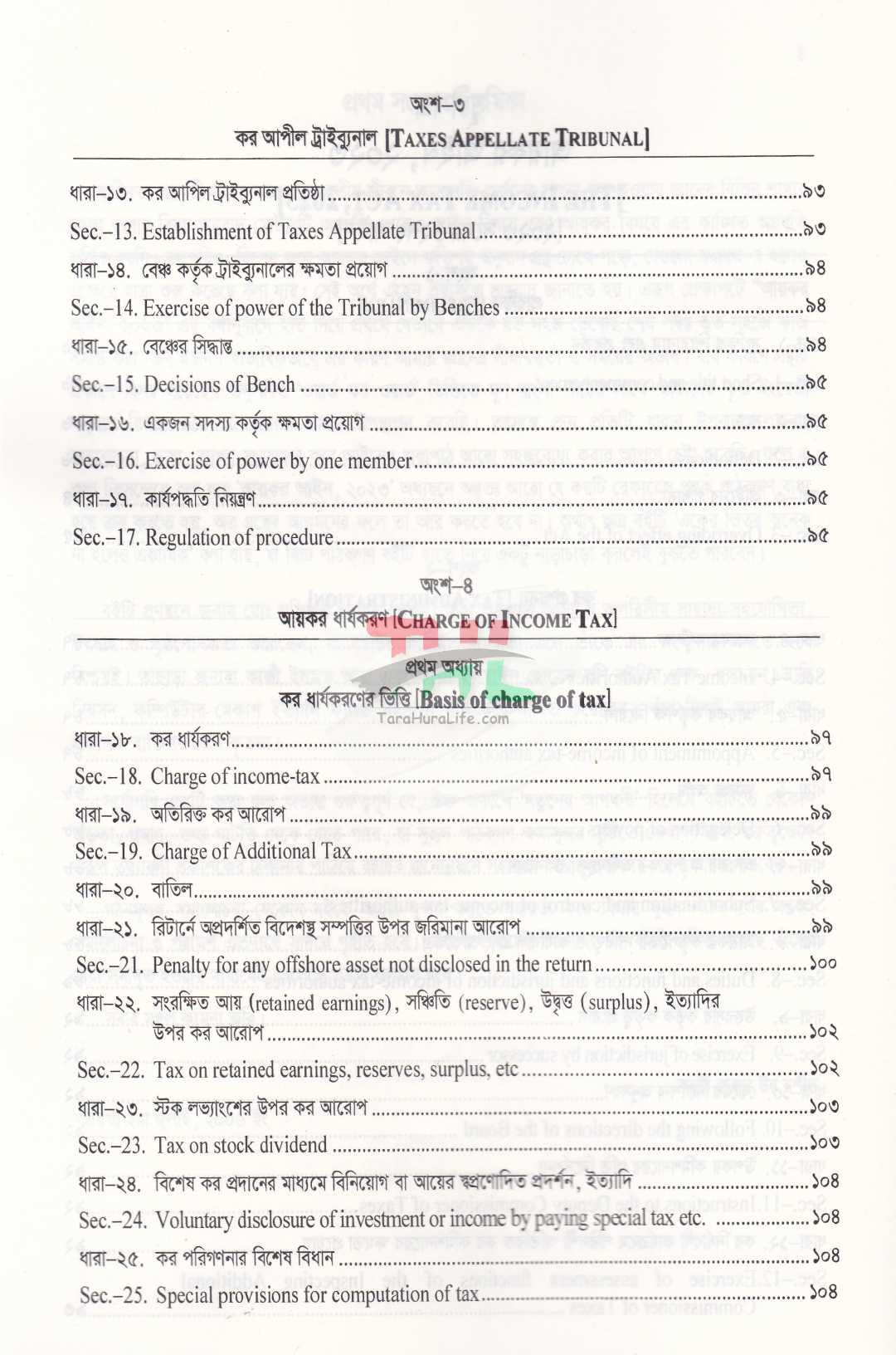 আয়কর আইন, ২০২৩ (২০২৩ সনের ১২ নং আইন) সর্বশেষ সংশোধনীসহ