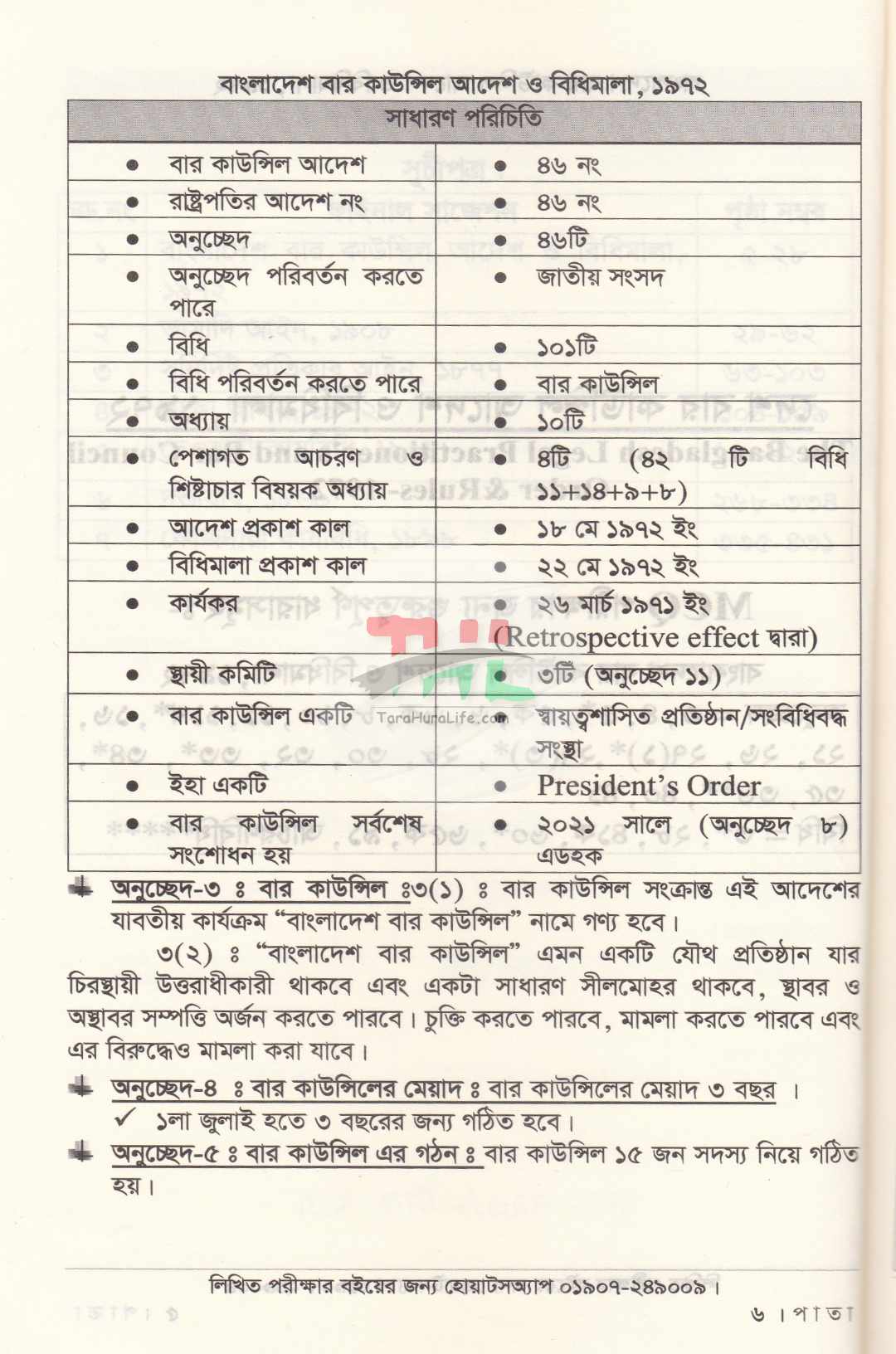 ফাইনাল সাজেশন-(২০২৭ সালের বার কাউন্সিল MCQ পরীক্ষার শেষ মুহূর্তের চূড়ান্ত প্রস্তুতির জন্য)