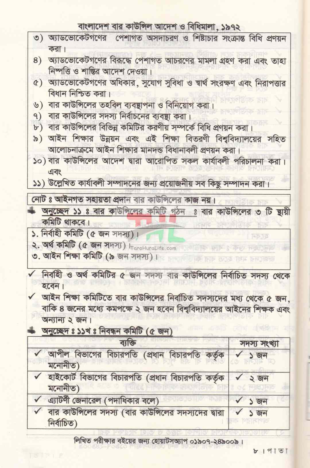 ফাইনাল সাজেশন-(২০২৭ সালের বার কাউন্সিল MCQ পরীক্ষার শেষ মুহূর্তের চূড়ান্ত প্রস্তুতির জন্য)