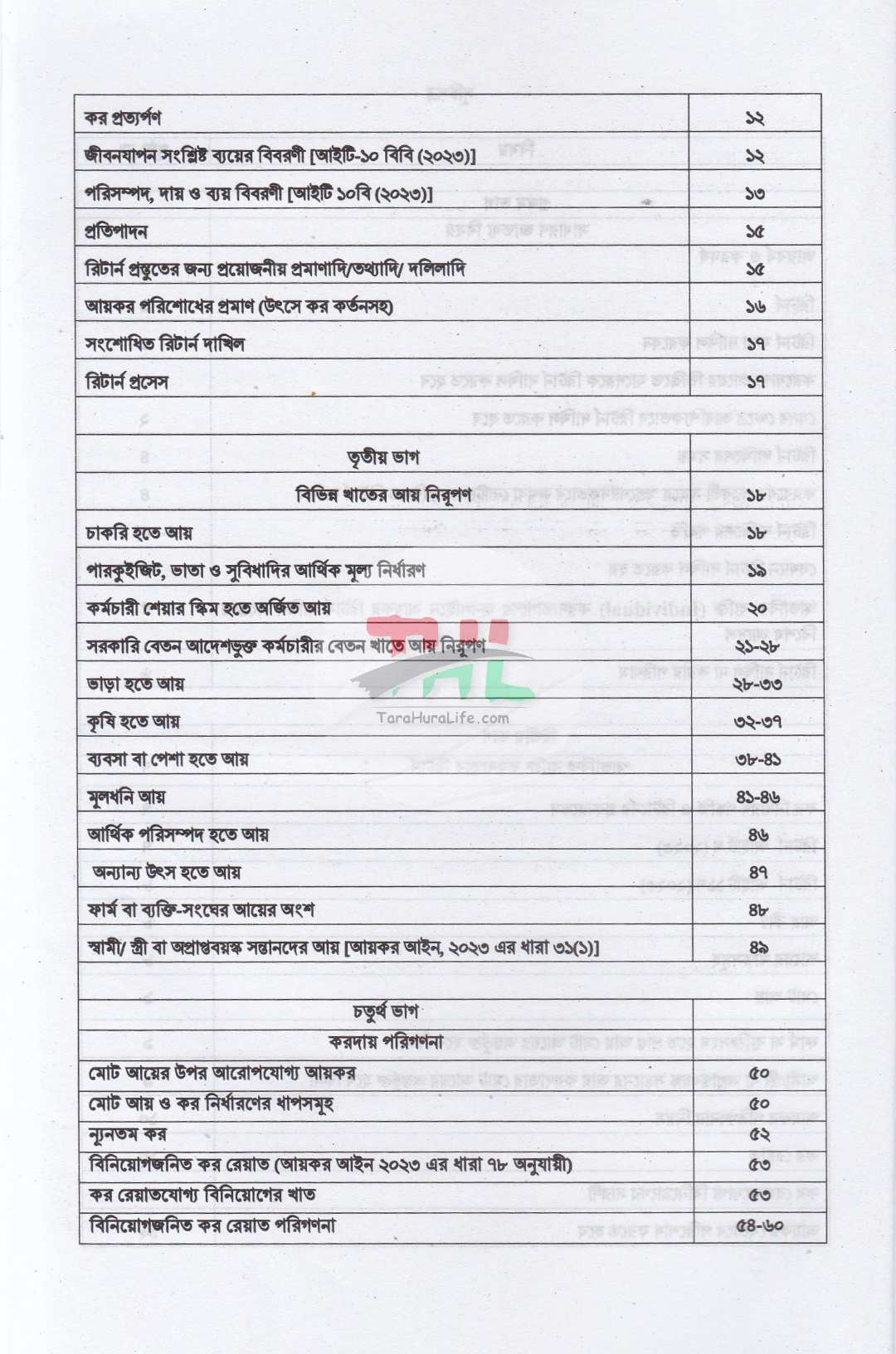 আয়কর পরিপত্র ও নির্দেশিকা ২০২৬-২০২৭