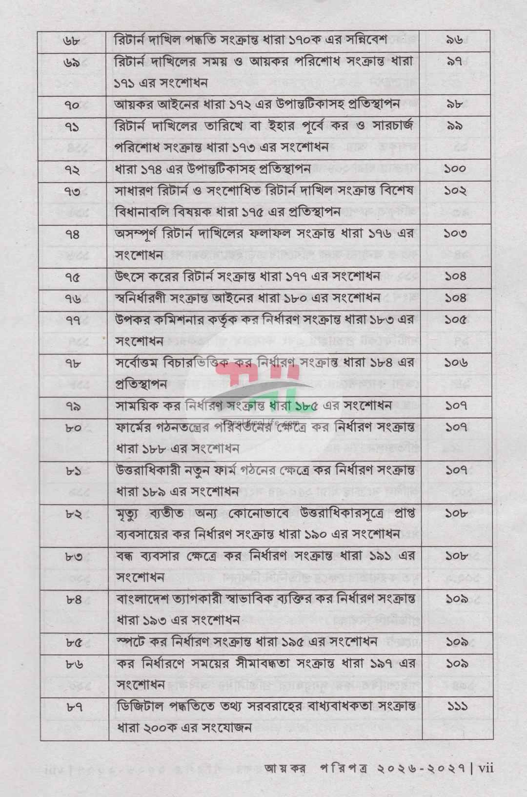আয়কর পরিপত্র ও আয়কর নির্দেশিকা ২০২৬-২০২৭ (রঙিন কভার)