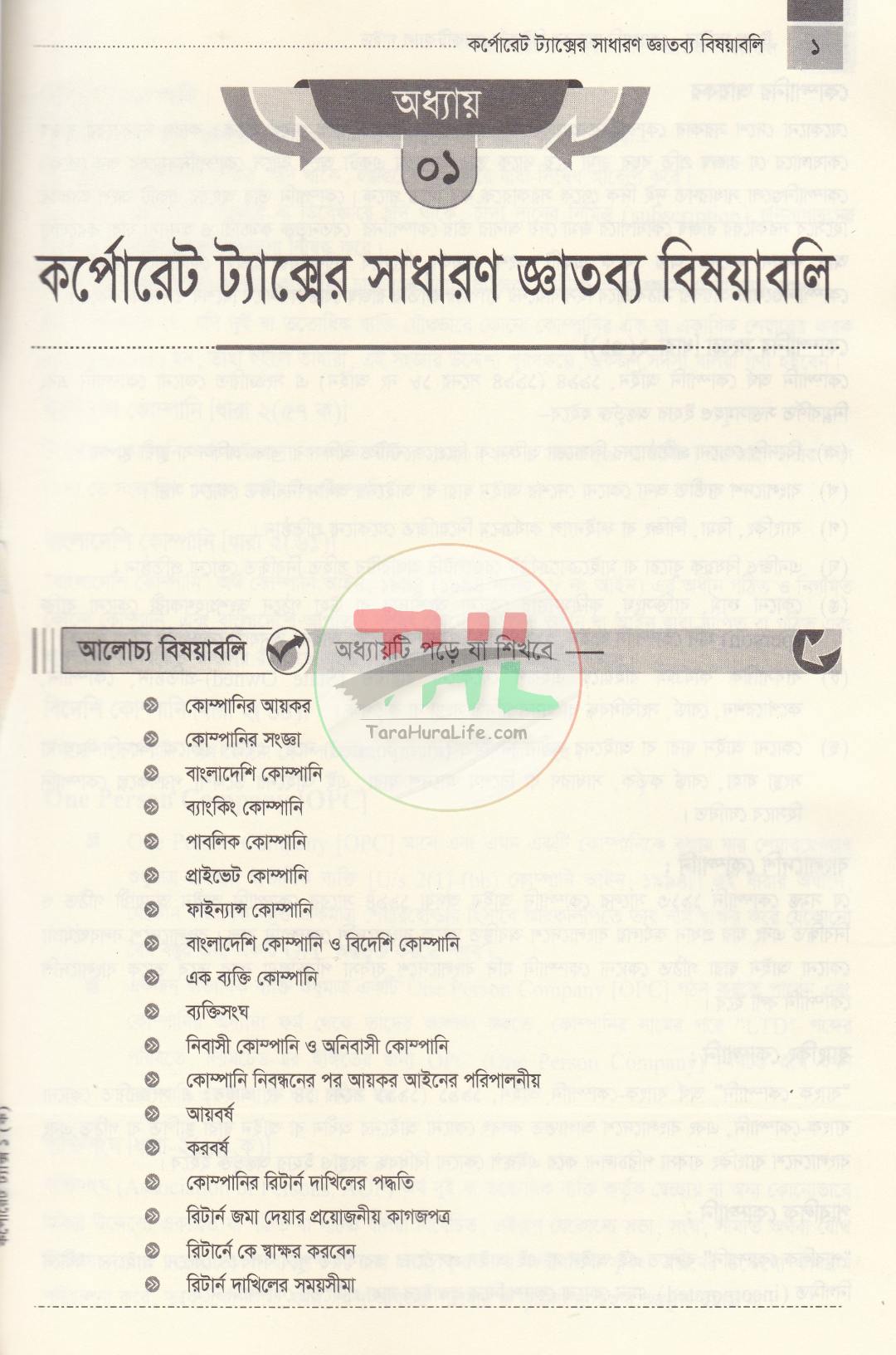 ট্যাক্স মাস্টার-কোম্পানী আয়কর রিটার্নের প্র্যাকটিকাল গাইড