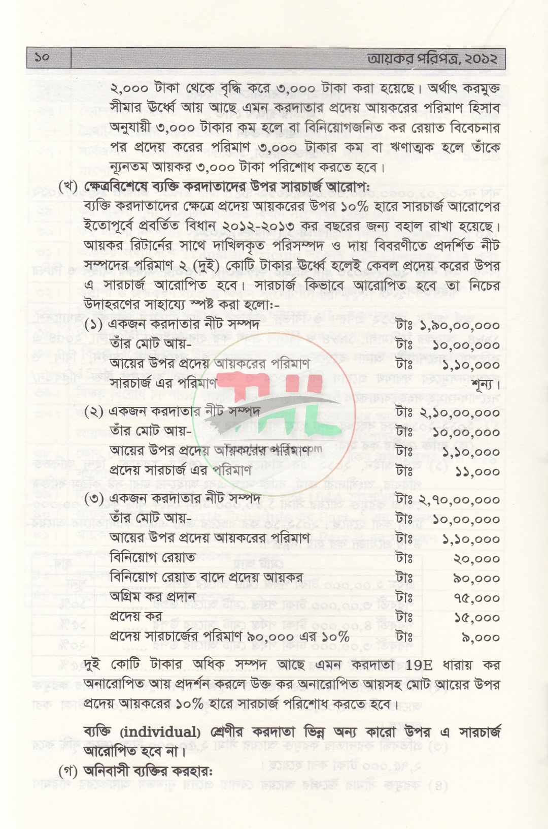আয়কর পরিপত্র ২০২৬-২০২৭