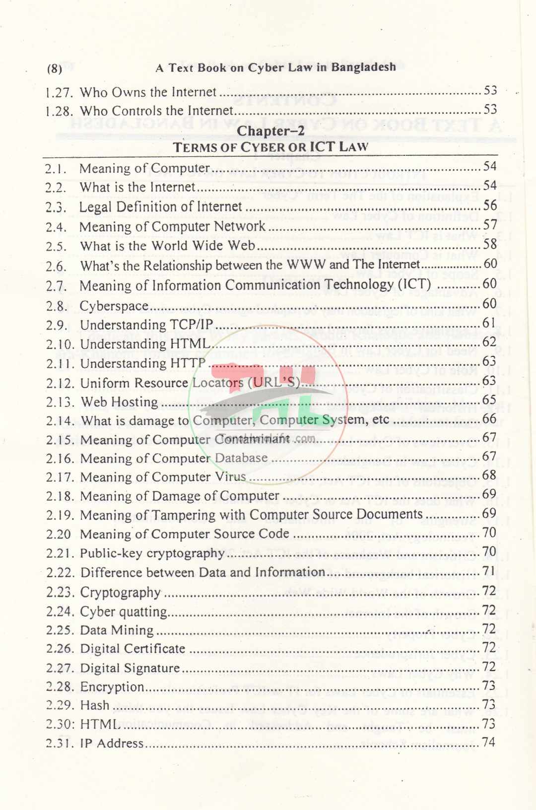 A Text Book on Cyber Law in Bangladesh