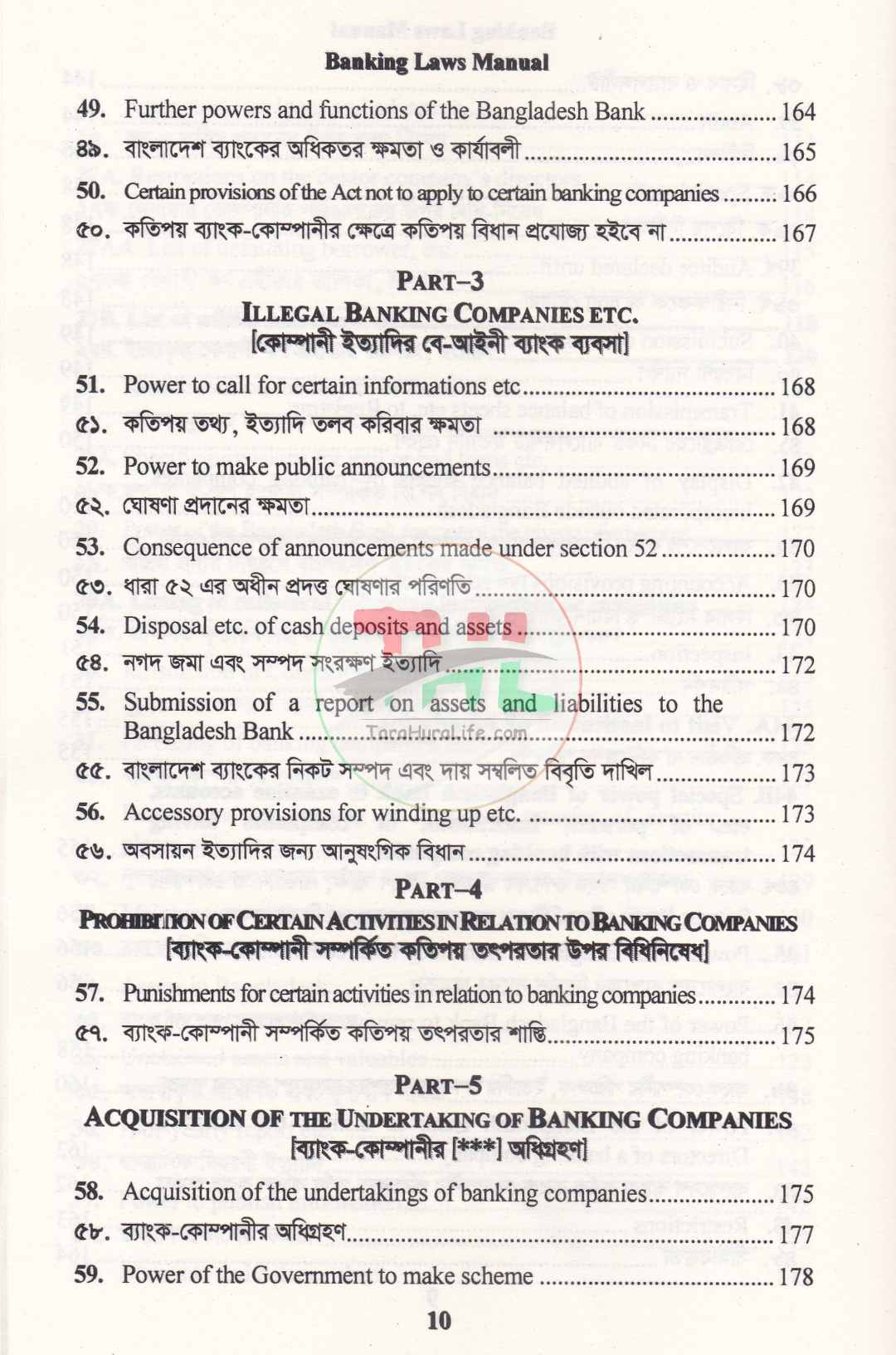 Banking Companies Laws Manual