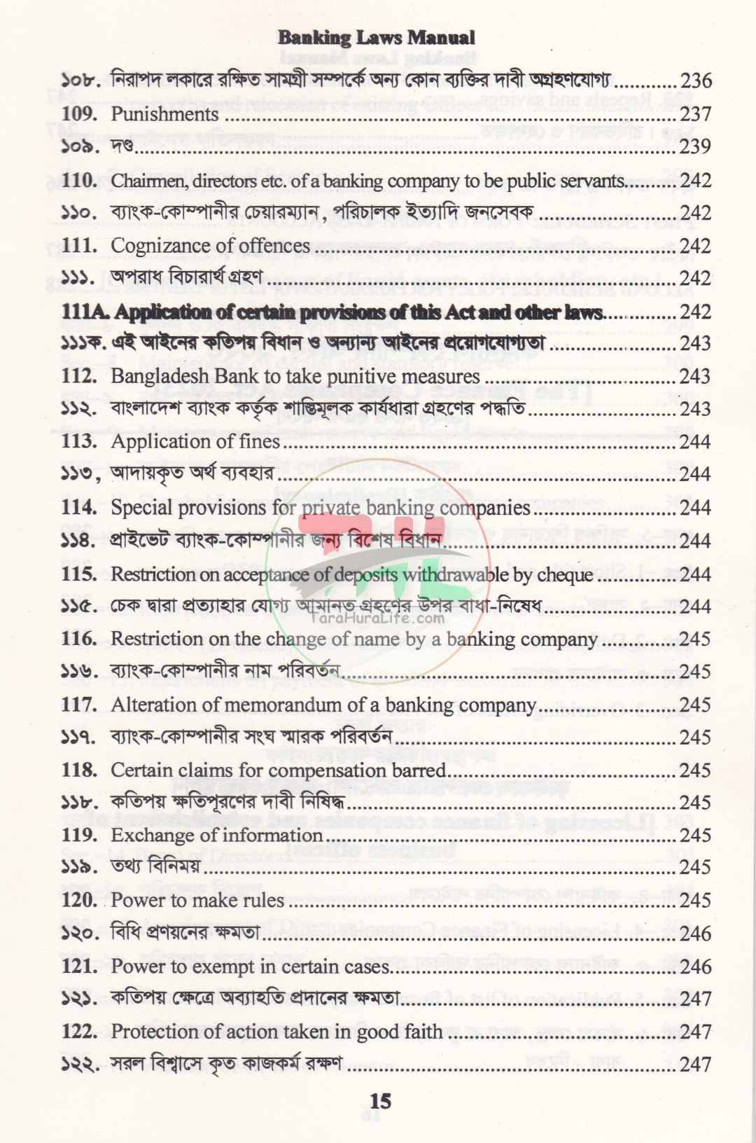 Banking Companies Laws Manual