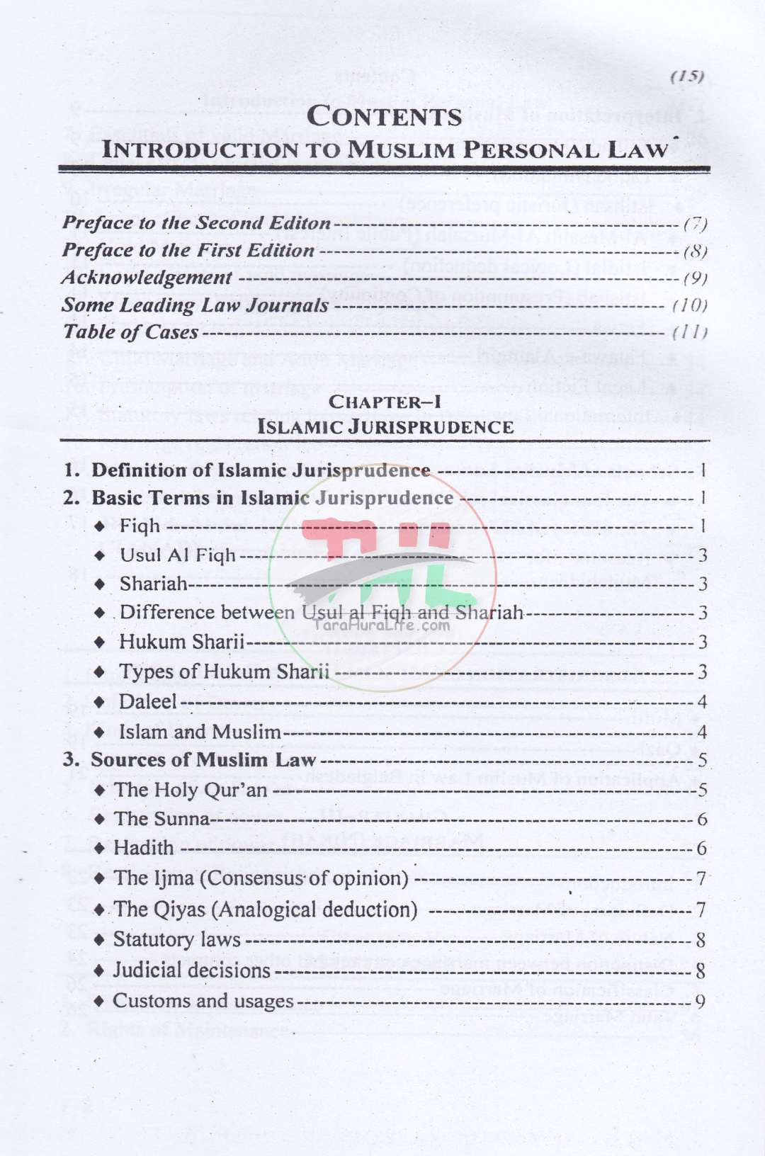 Introduction to Muslim Personal Law (as applied in Bangladesh)