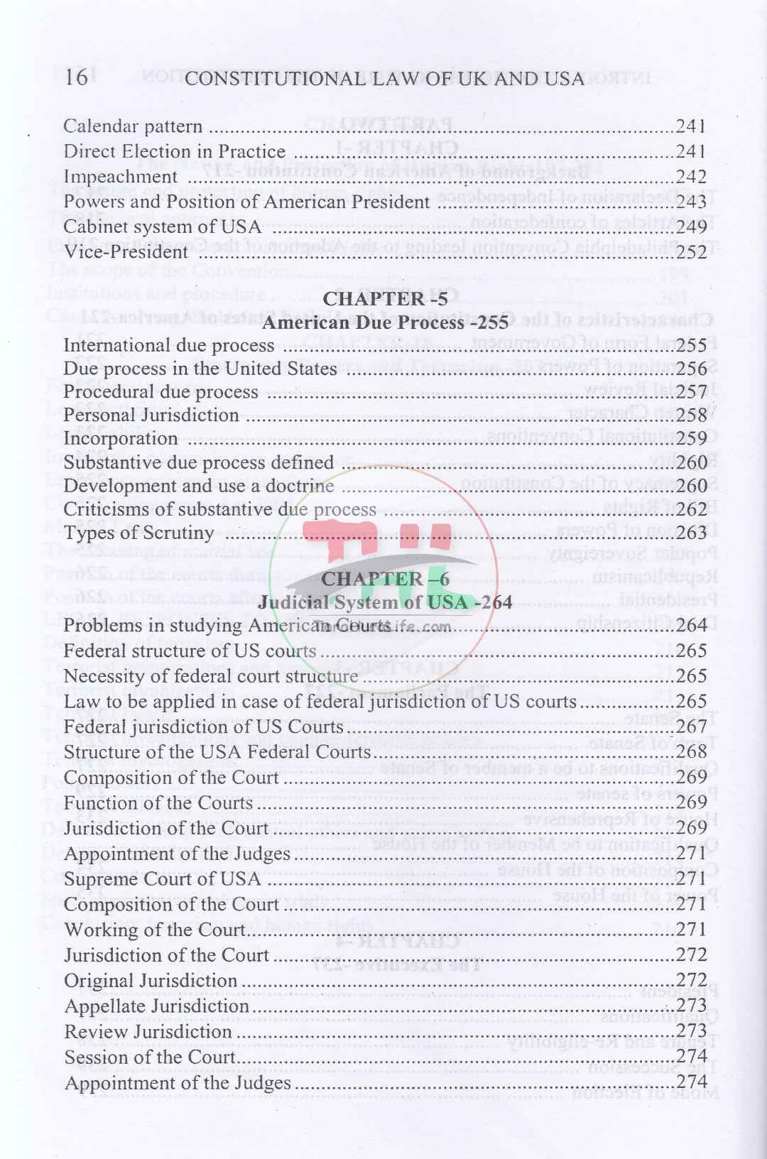 Constitutional Law of UK & USA