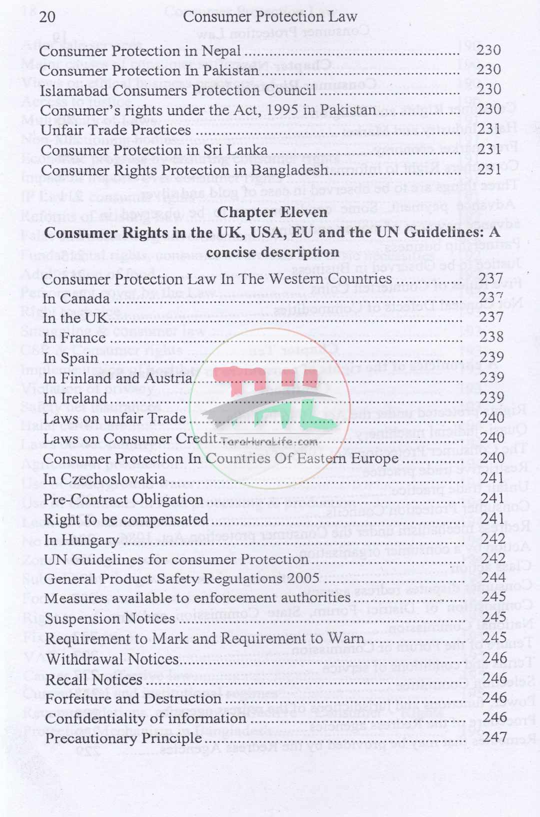 Consumer Protection Law