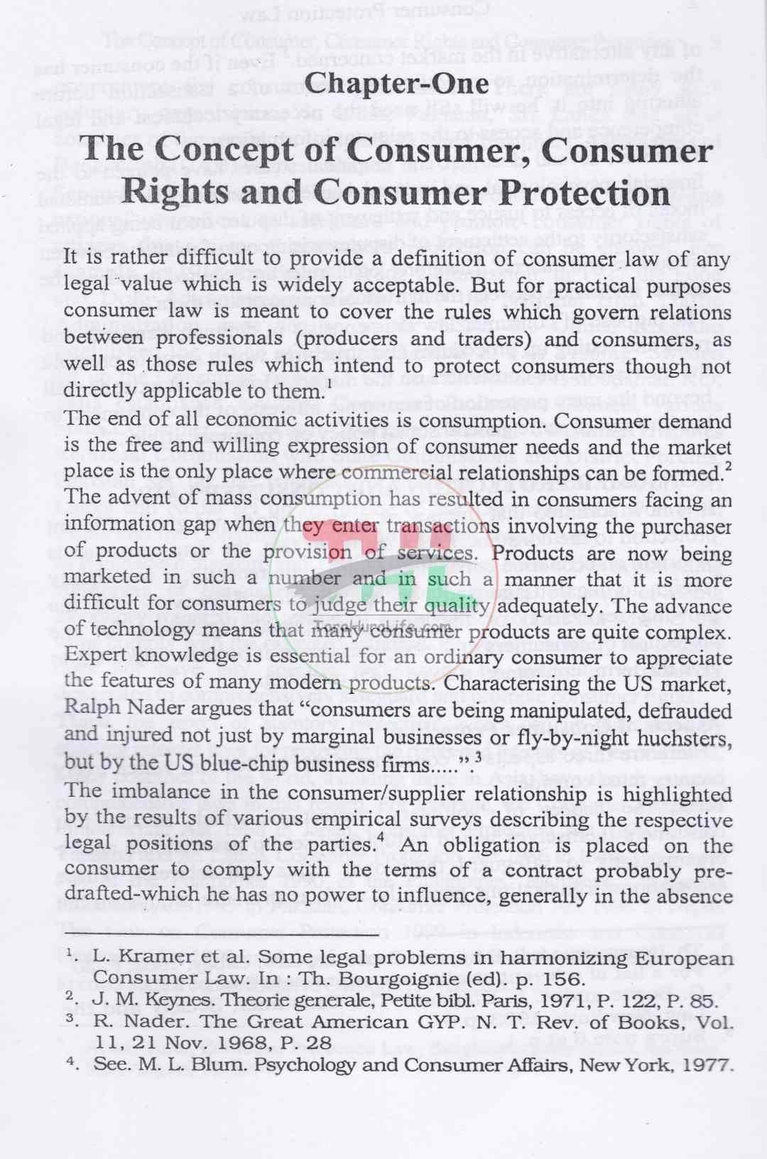 Consumer Protection Law