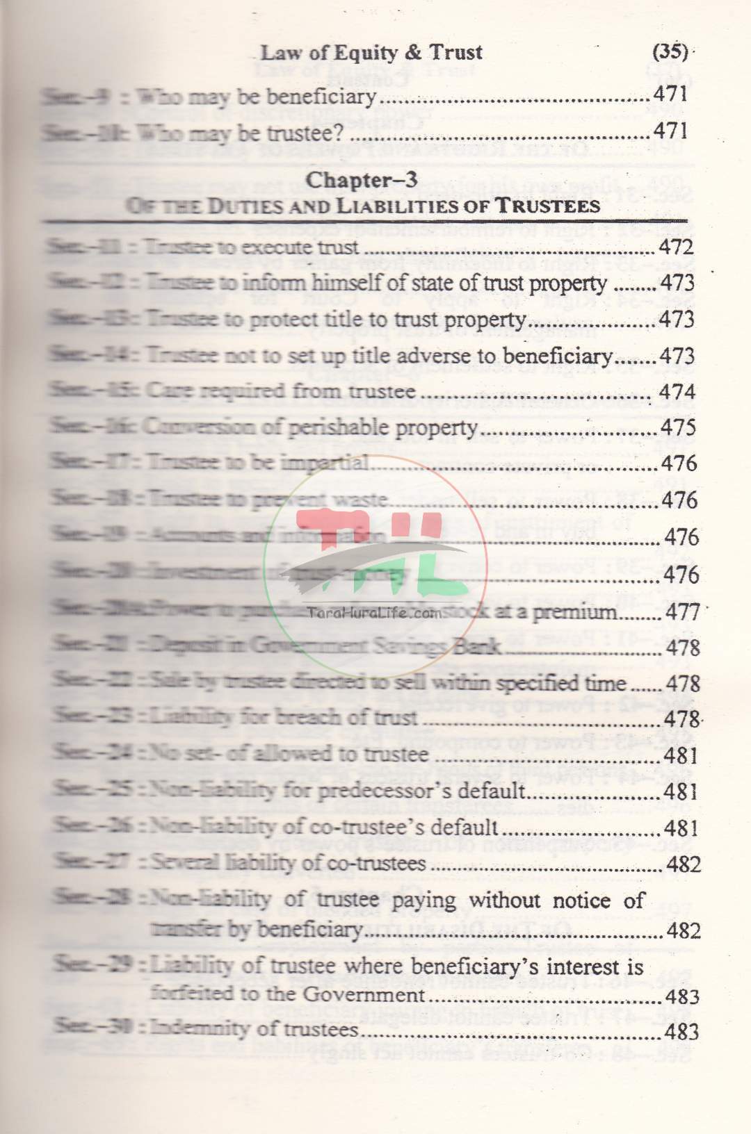 Law of Equity & Trust