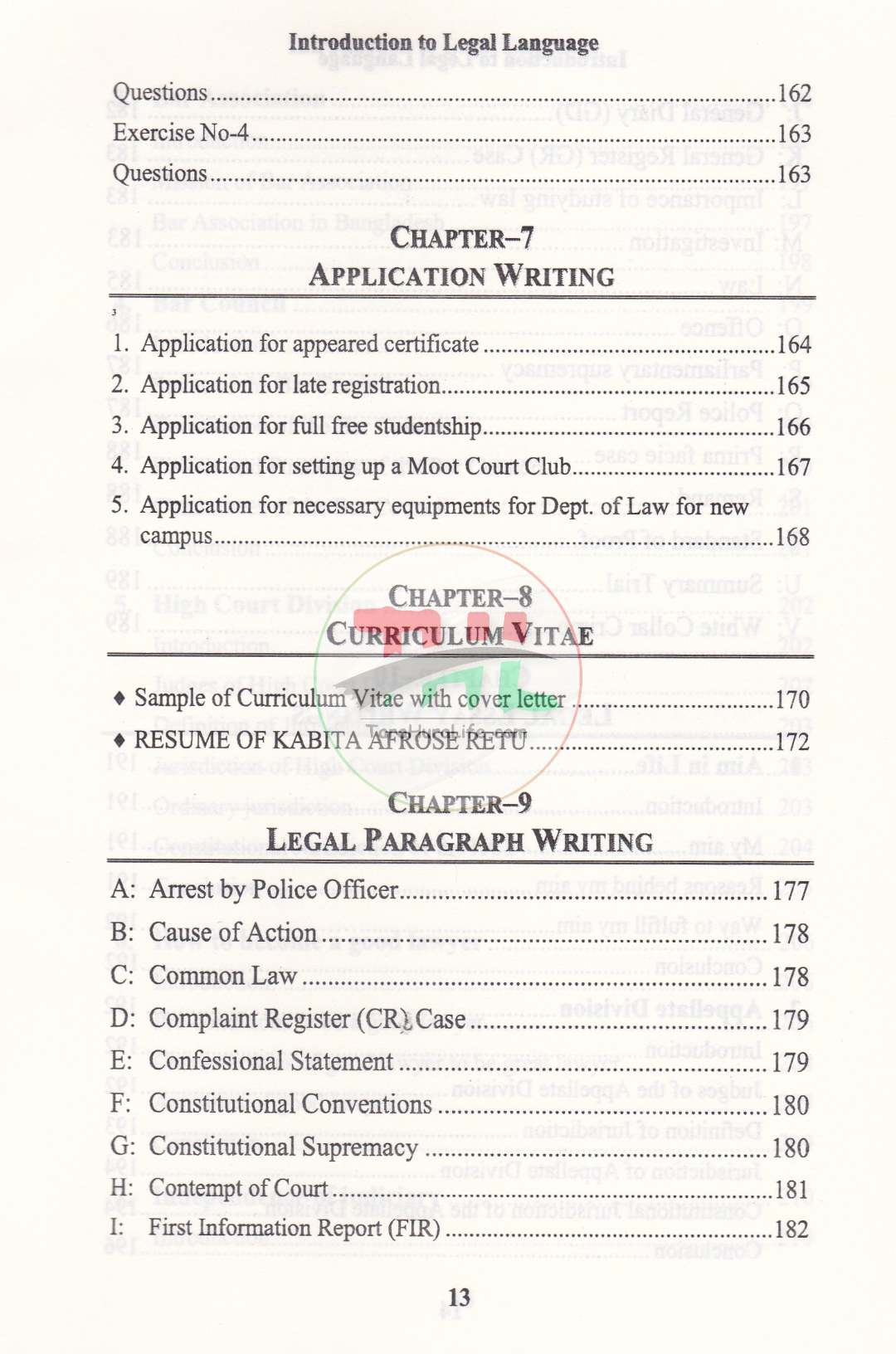 INTRODUCTION TO LEGAL LANGUAGE