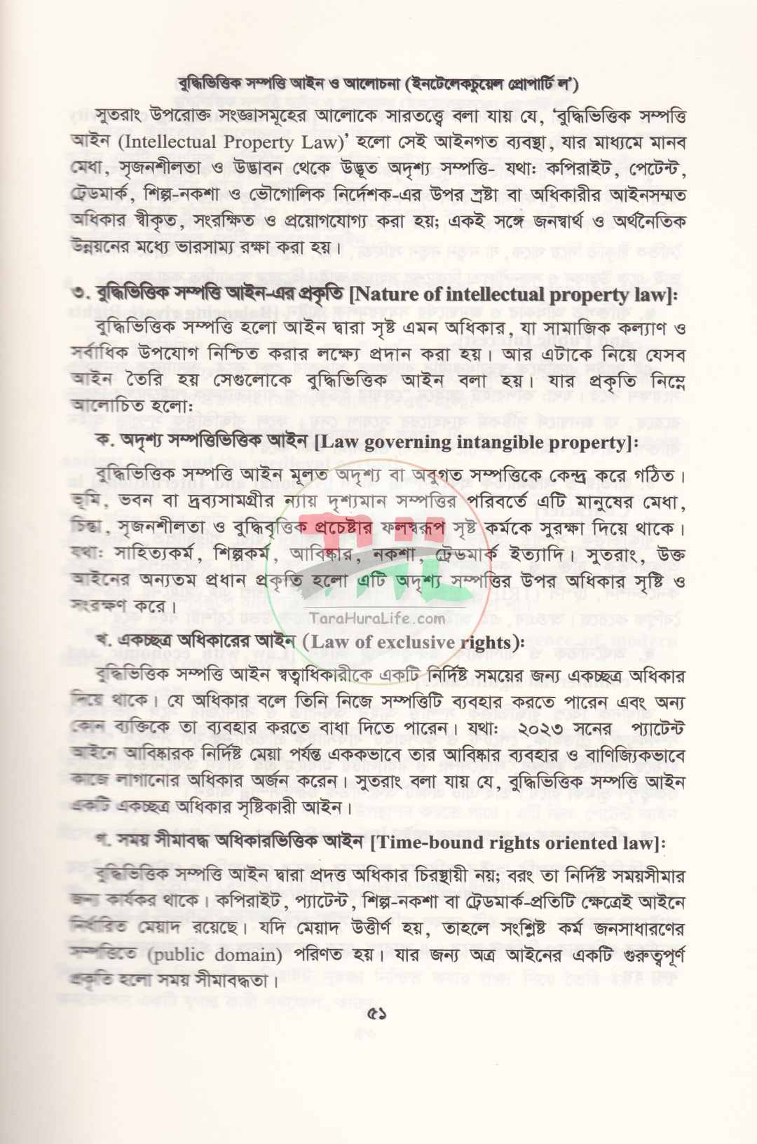 বুদ্ধিভিত্তিক সম্পত্তি আইন