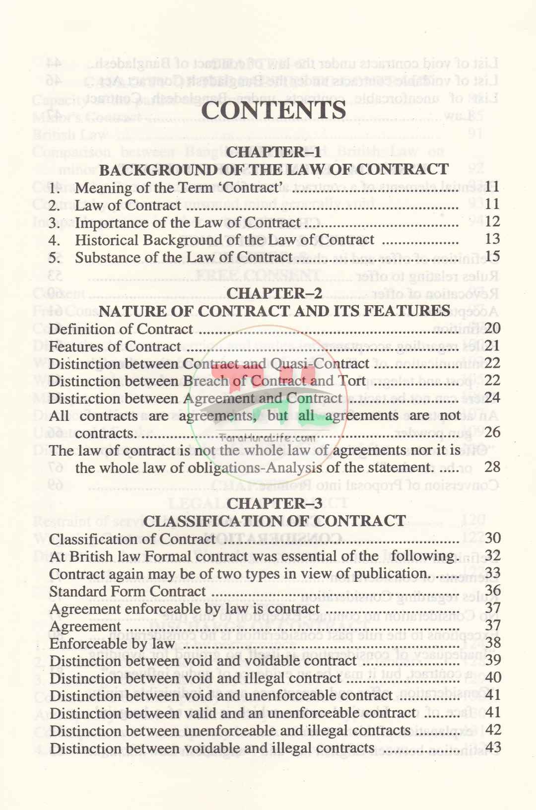 Law of Contract