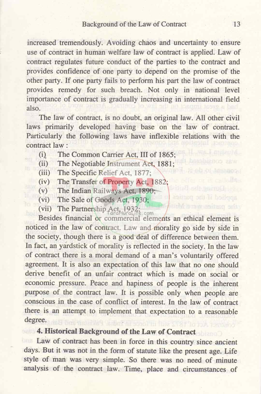Law of Contract
