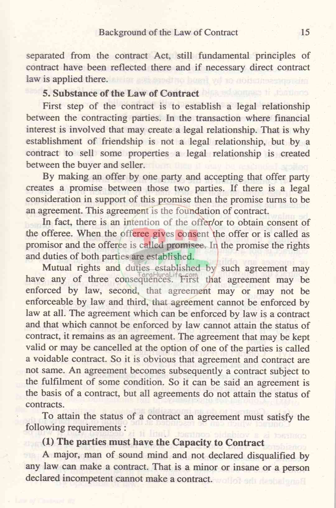 Law of Contract