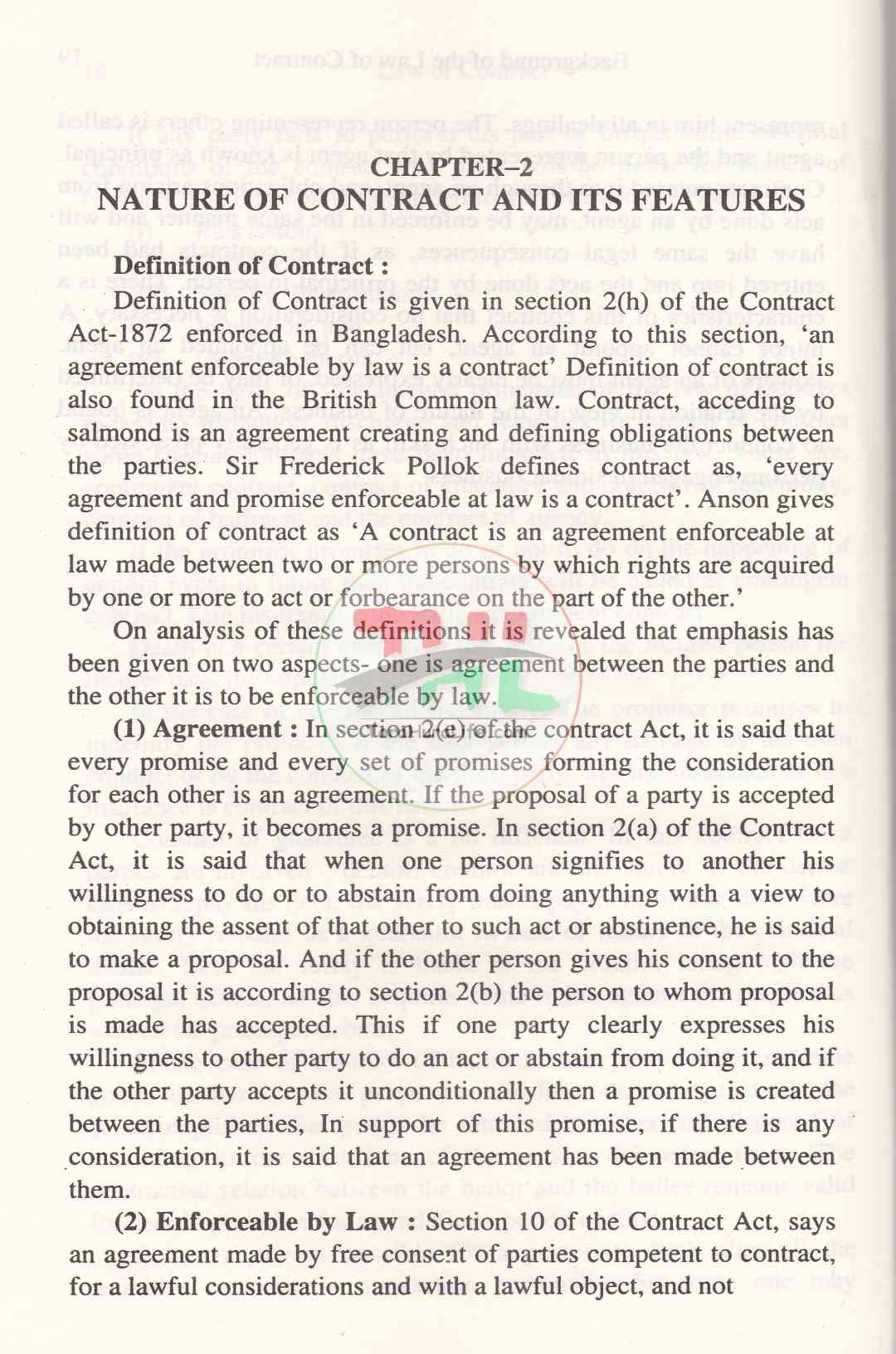 Law of Contract