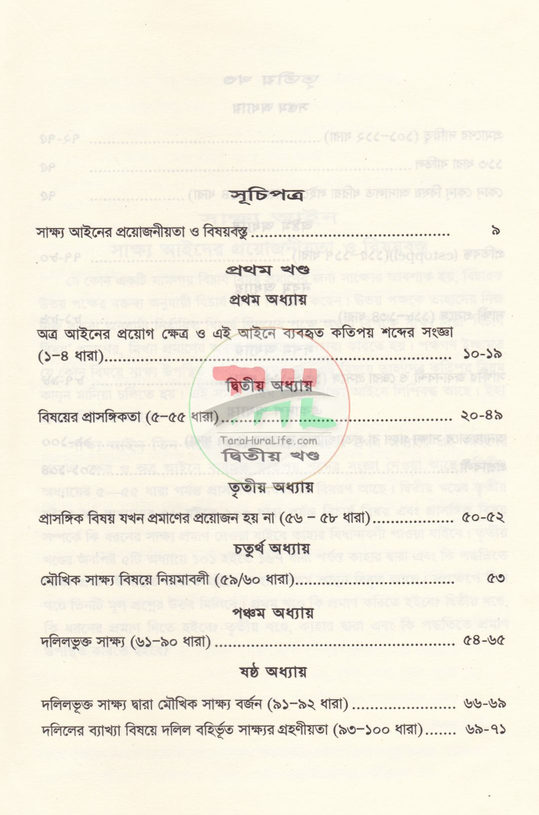 সাক্ষ্য আইন