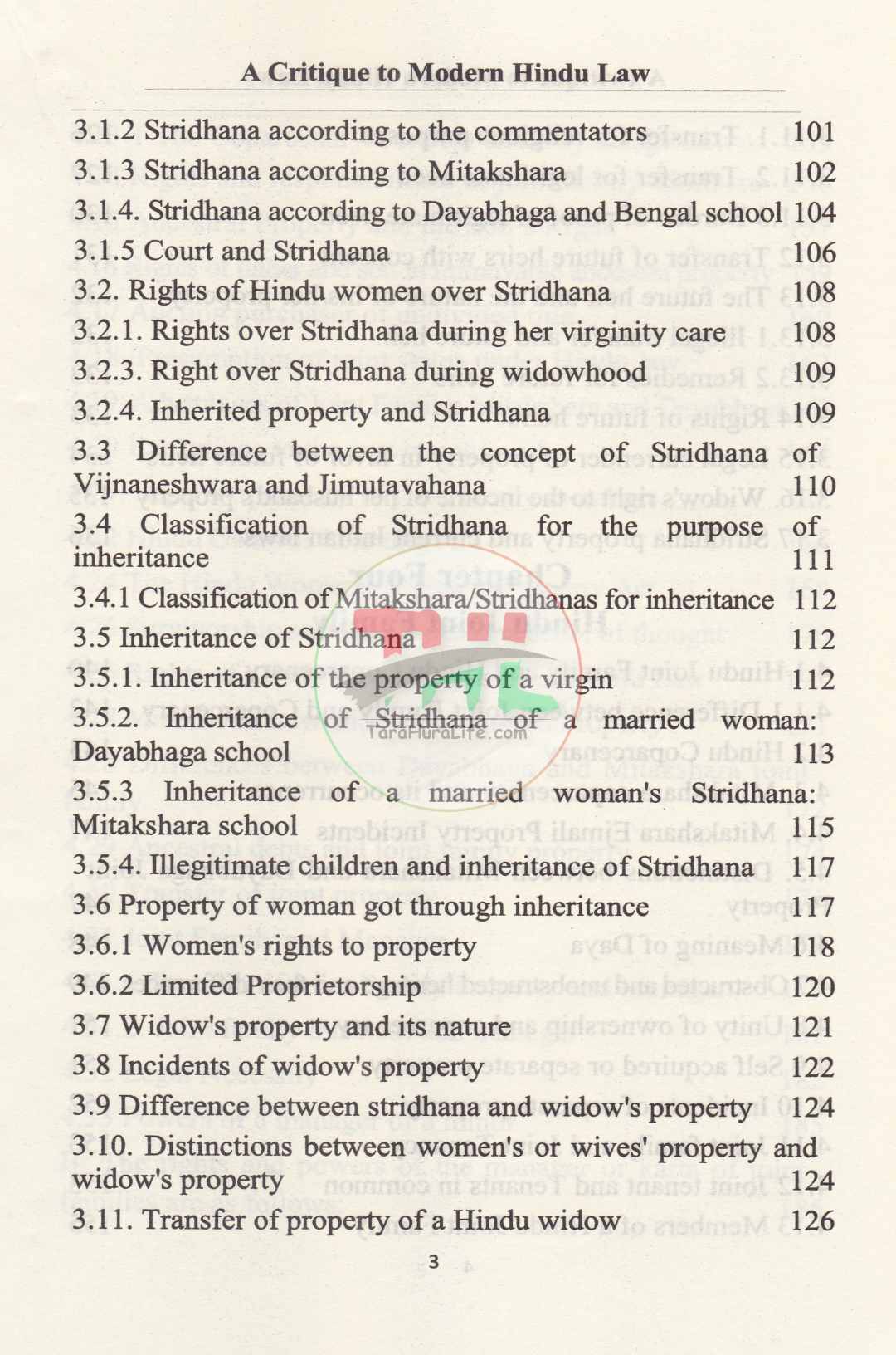 A Critique To Modern HINDU LAW
