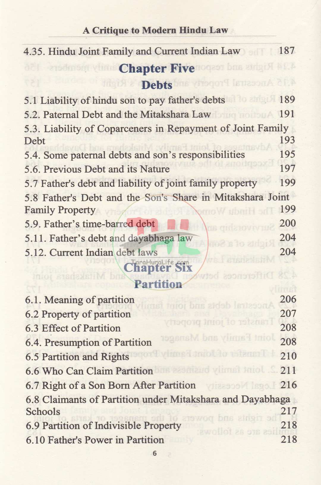 A Critique To Modern HINDU LAW