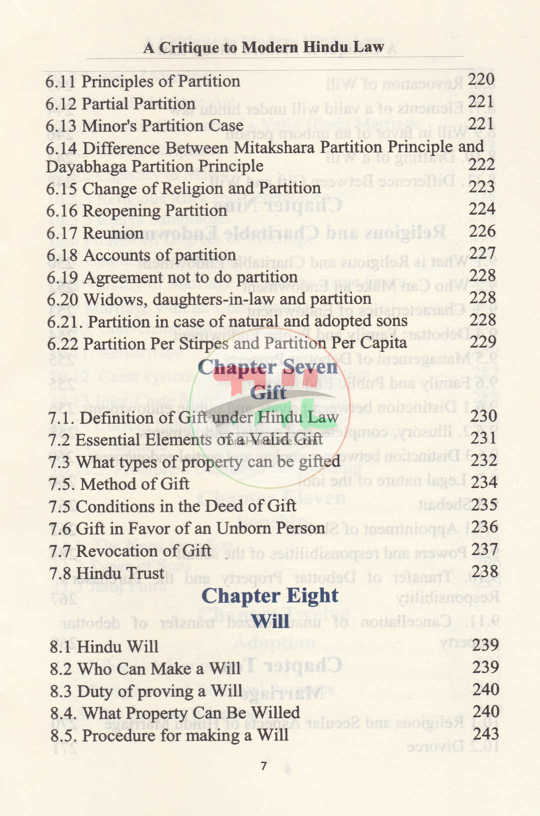 A Critique To Modern HINDU LAW