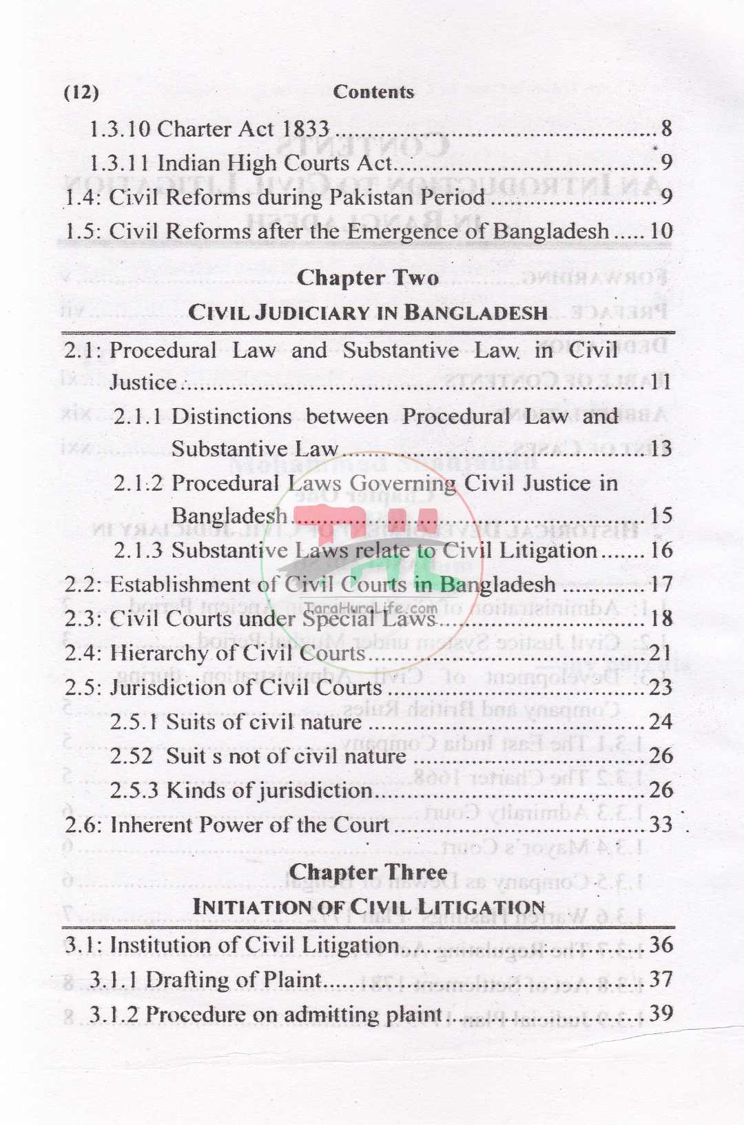 An Introduction to CIVIL LITIGATION IN BANGLADESH