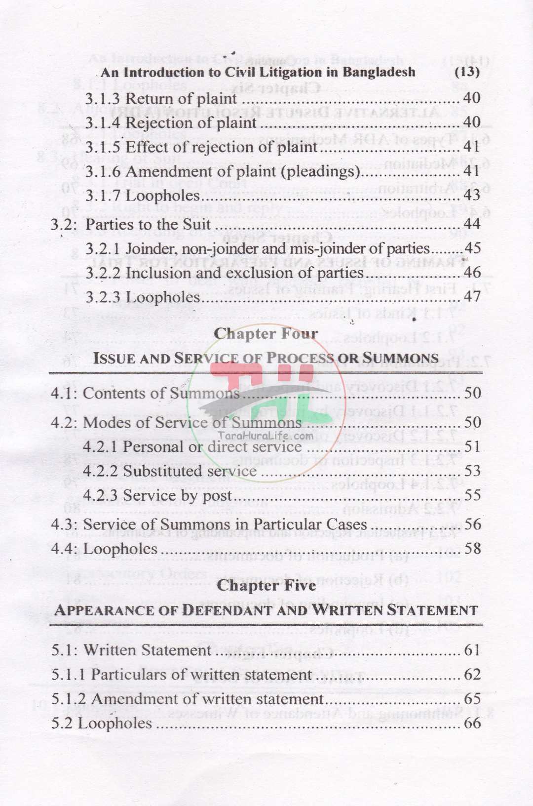 An Introduction to CIVIL LITIGATION IN BANGLADESH