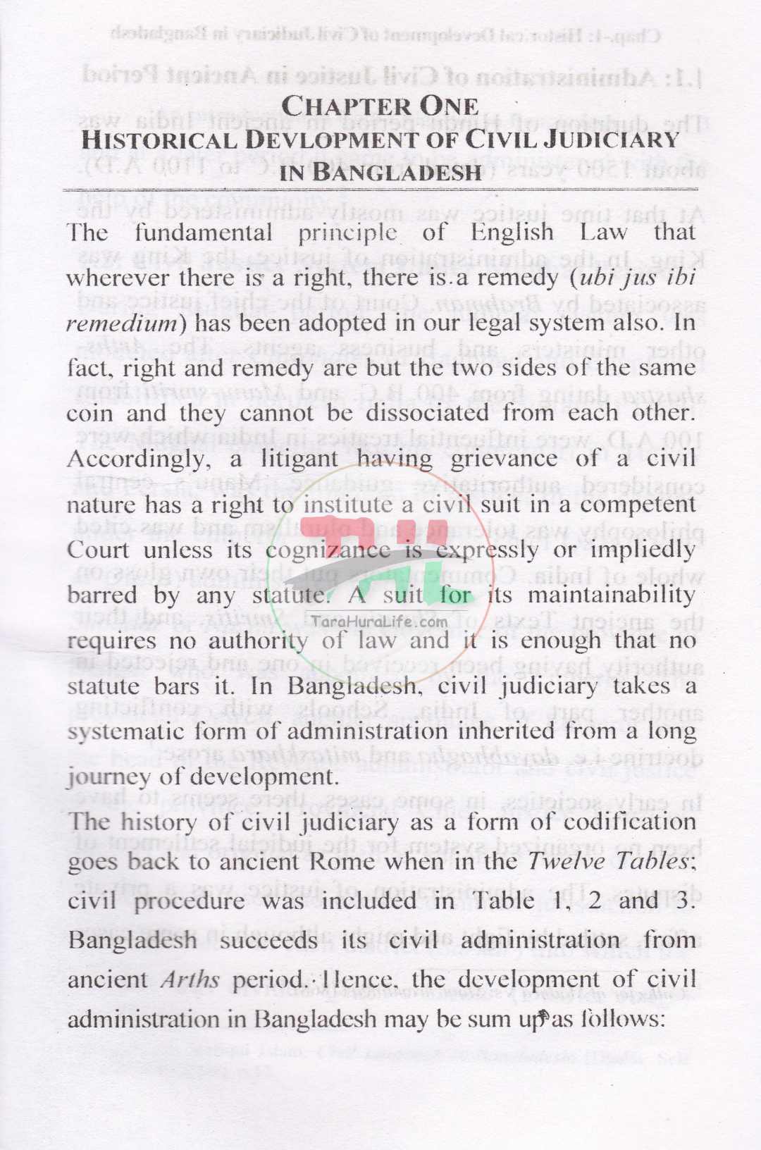 An Introduction to CIVIL LITIGATION IN BANGLADESH